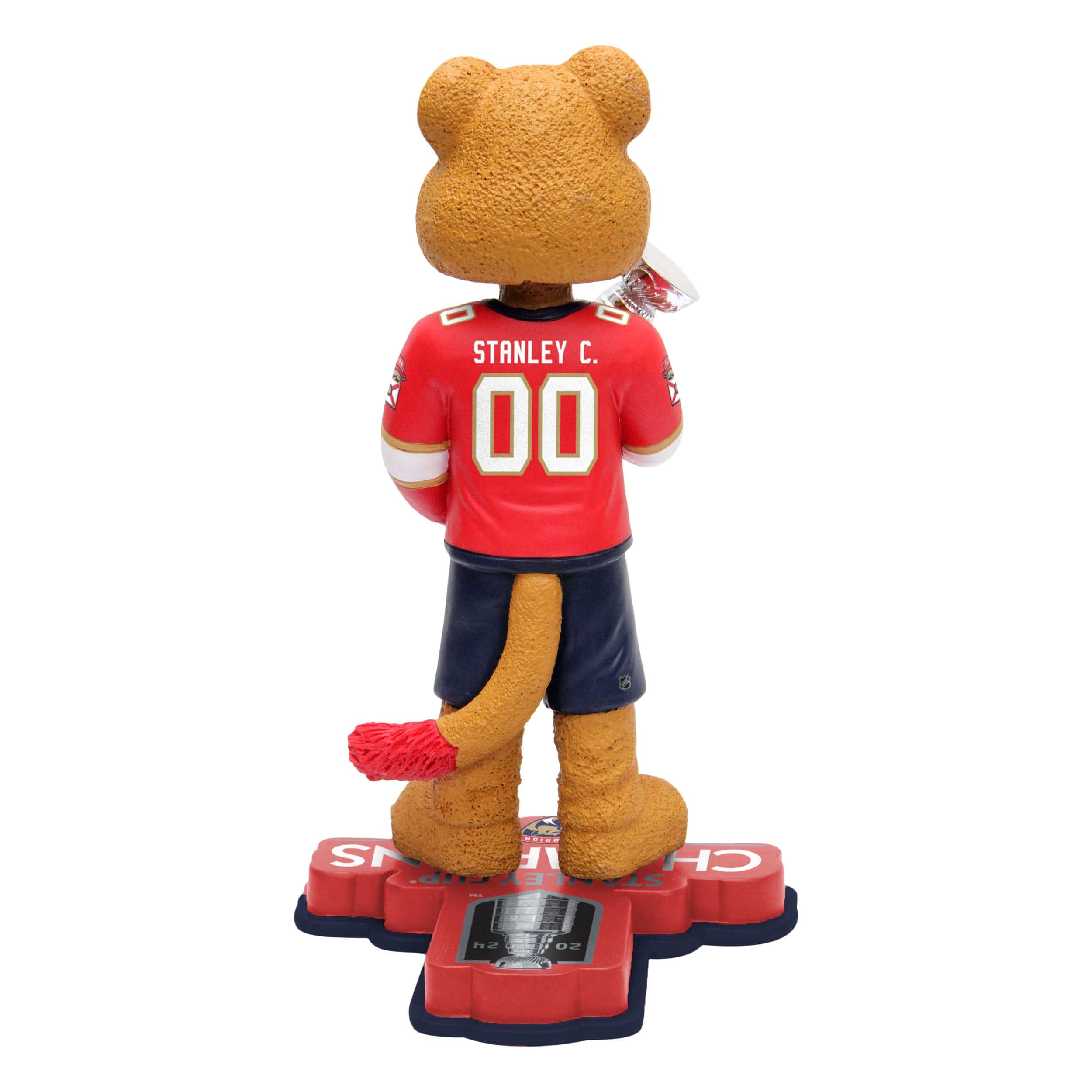 Florida Panthers NHL 2024 Stanley Cup Champions Stanley C Panther Mascot Bobblehead - Image 2