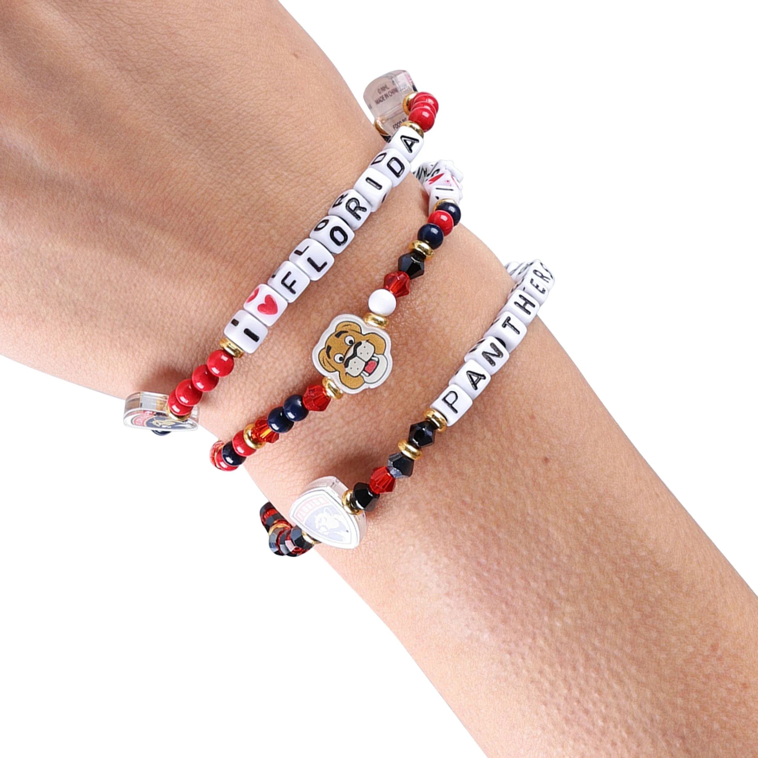 Florida Panthers NHL 3 Pack Friendship Bracelet - Image 4