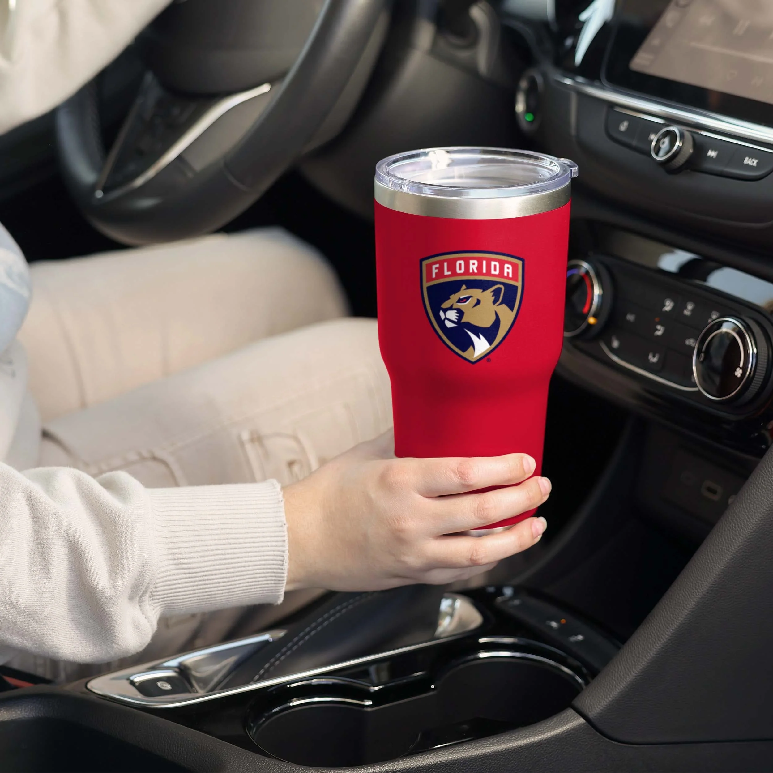 Florida Panthers NHL Team Logo 30 oz Tumbler - Image 2