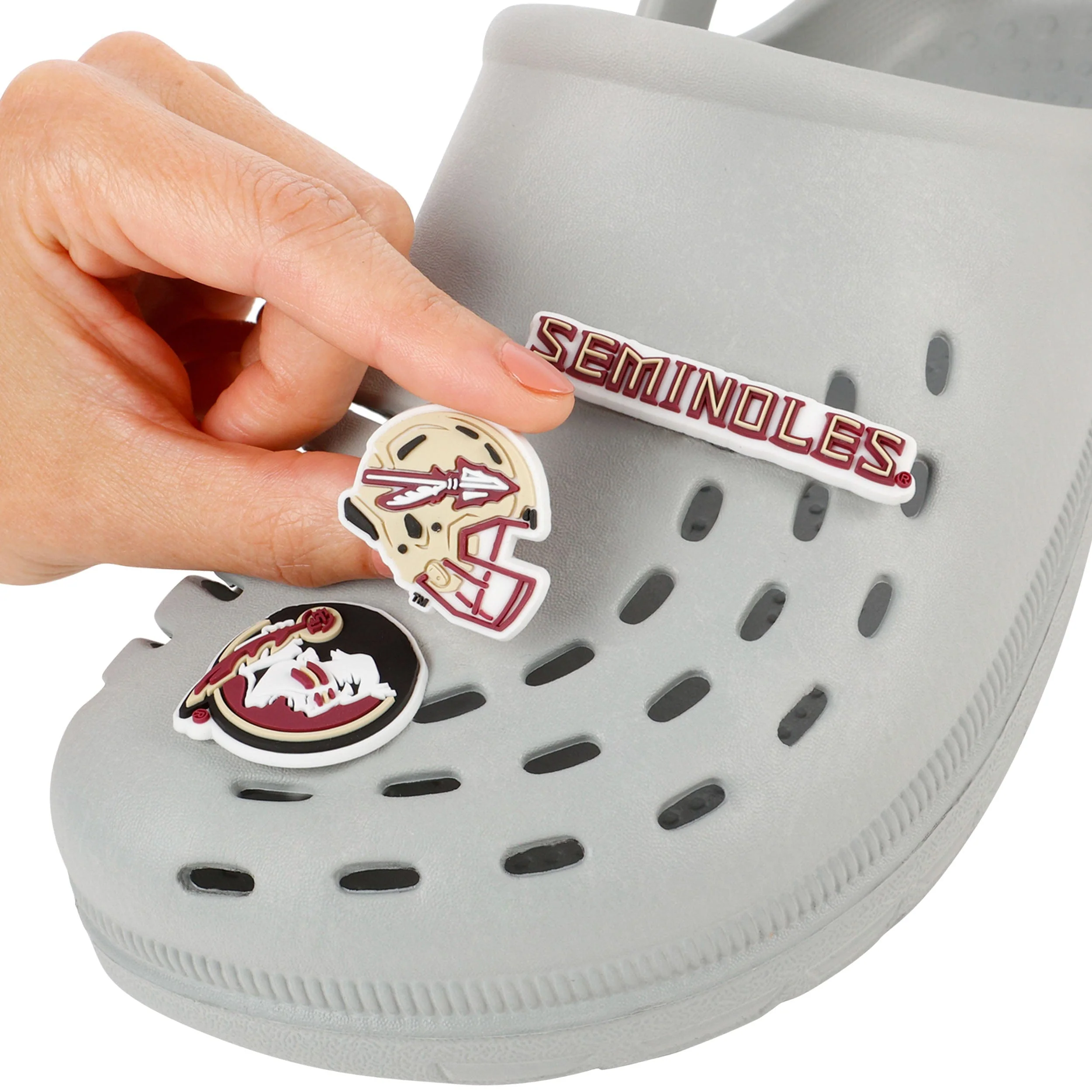 Florida State Seminoles NCAA 10 Pack Team Clog Charms - Image 3