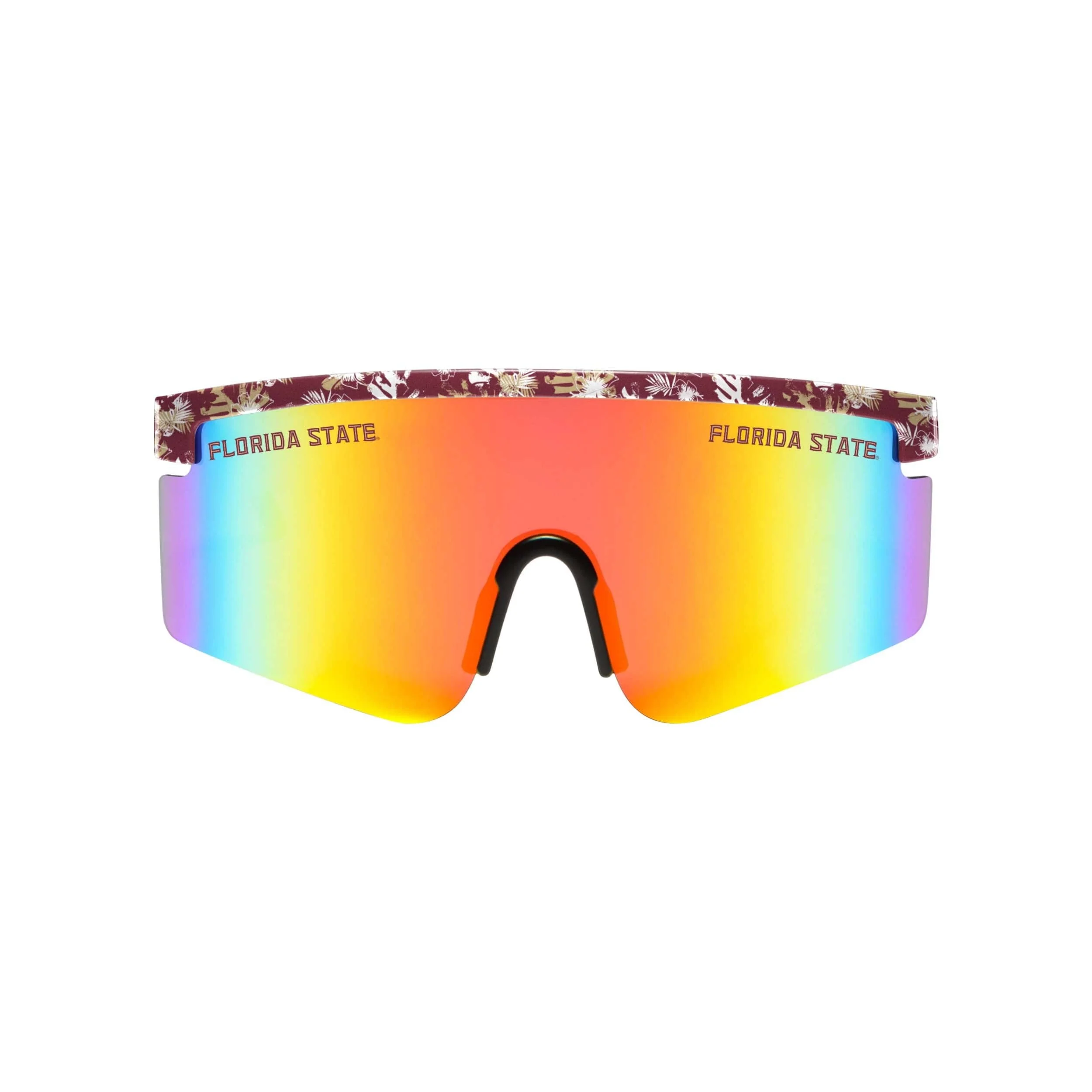 Florida State Seminoles NCAA Floral Large Frame Sunglasses - Image 2