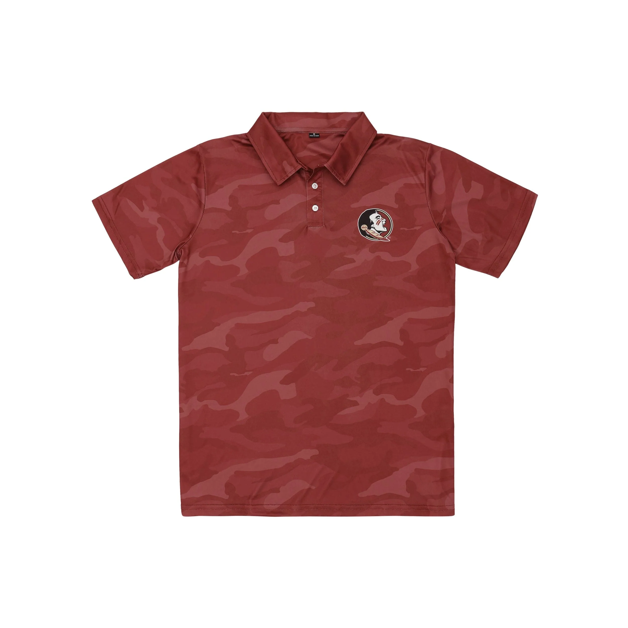 Florida State Seminoles NCAA Mens Color Camo Polyester Polo - Image 5