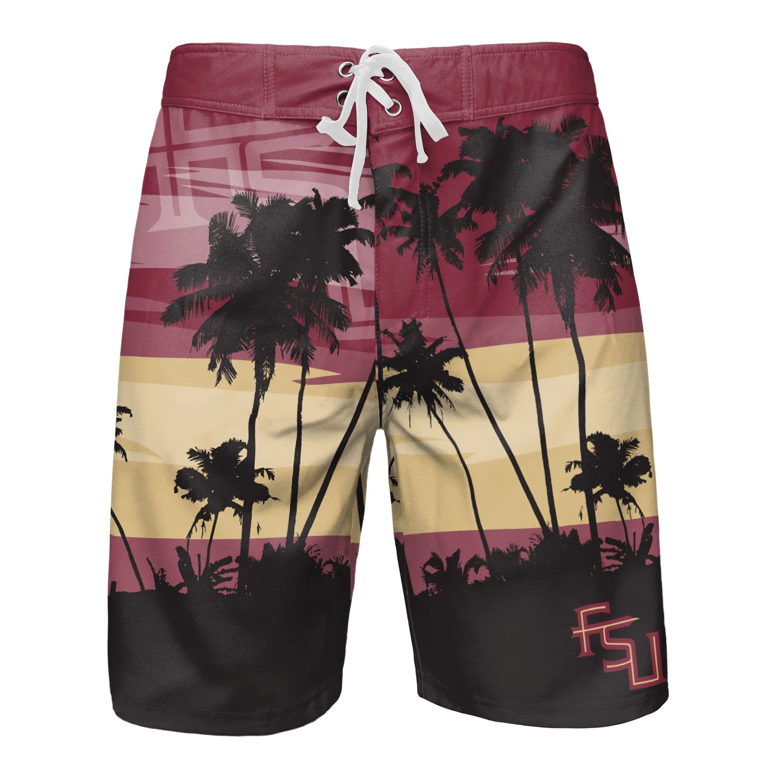 Florida State Seminoles NCAA Mens Sunset Boardshorts