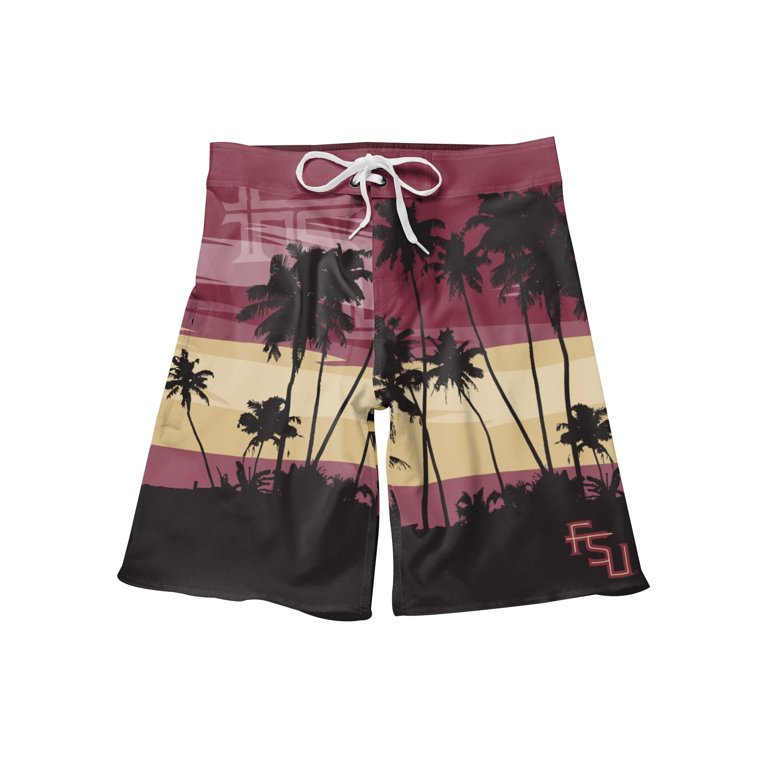 Florida State Seminoles NCAA Mens Sunset Boardshorts - Image 4