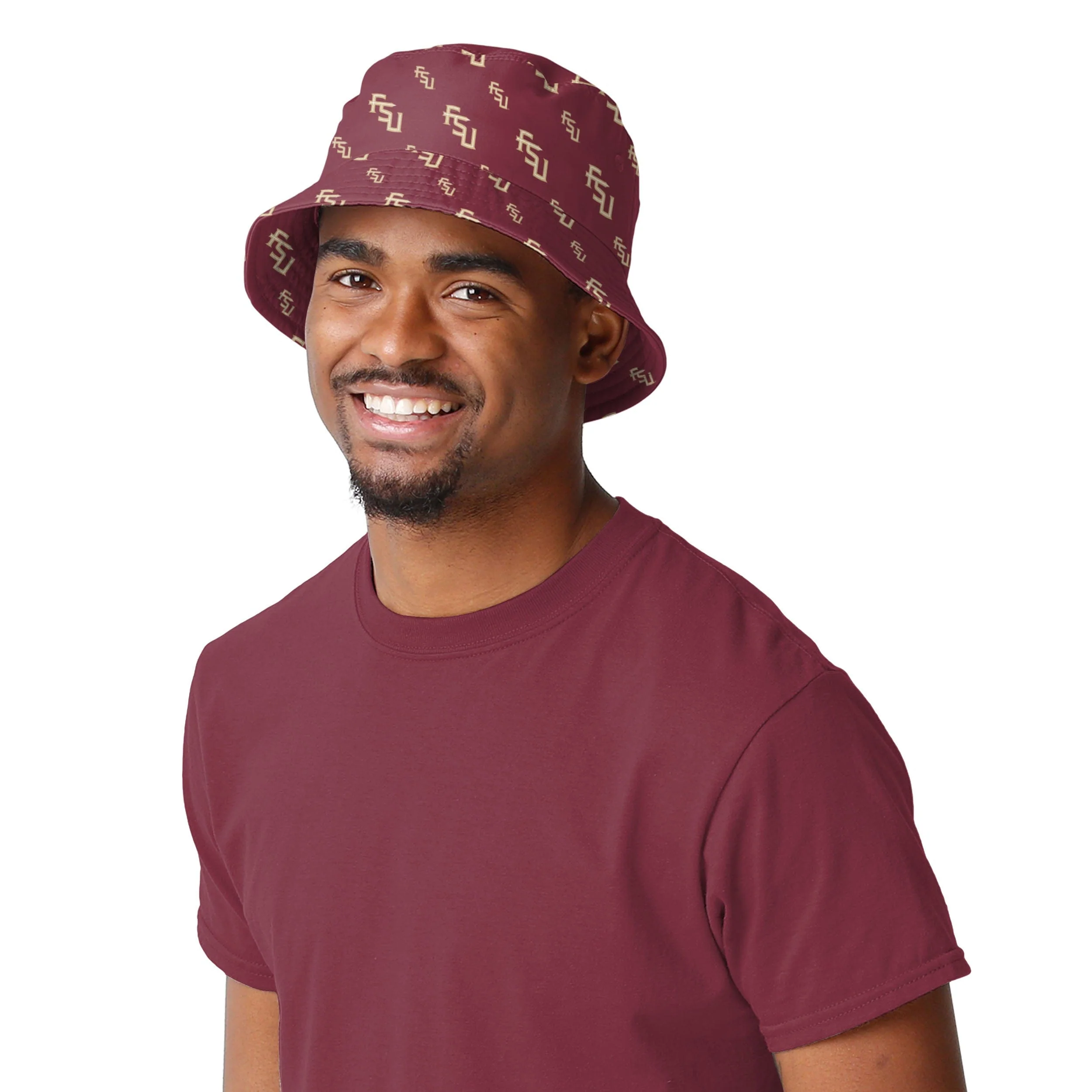 Florida State Seminoles NCAA Mini Print Bucket Hat - Image 2