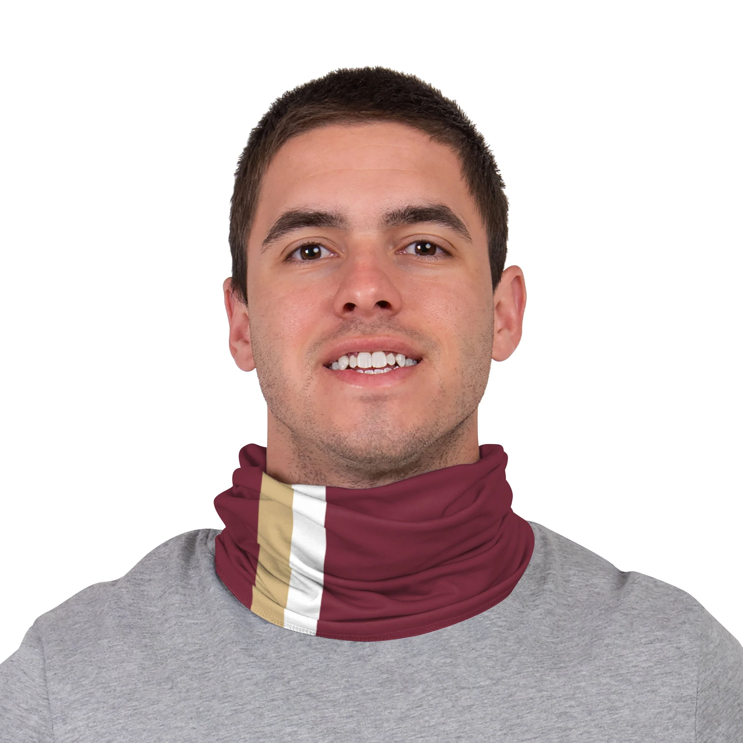 Florida State Seminoles NCAA On-Field Sideline Logo Climb Gaiter Scarf - Image 3
