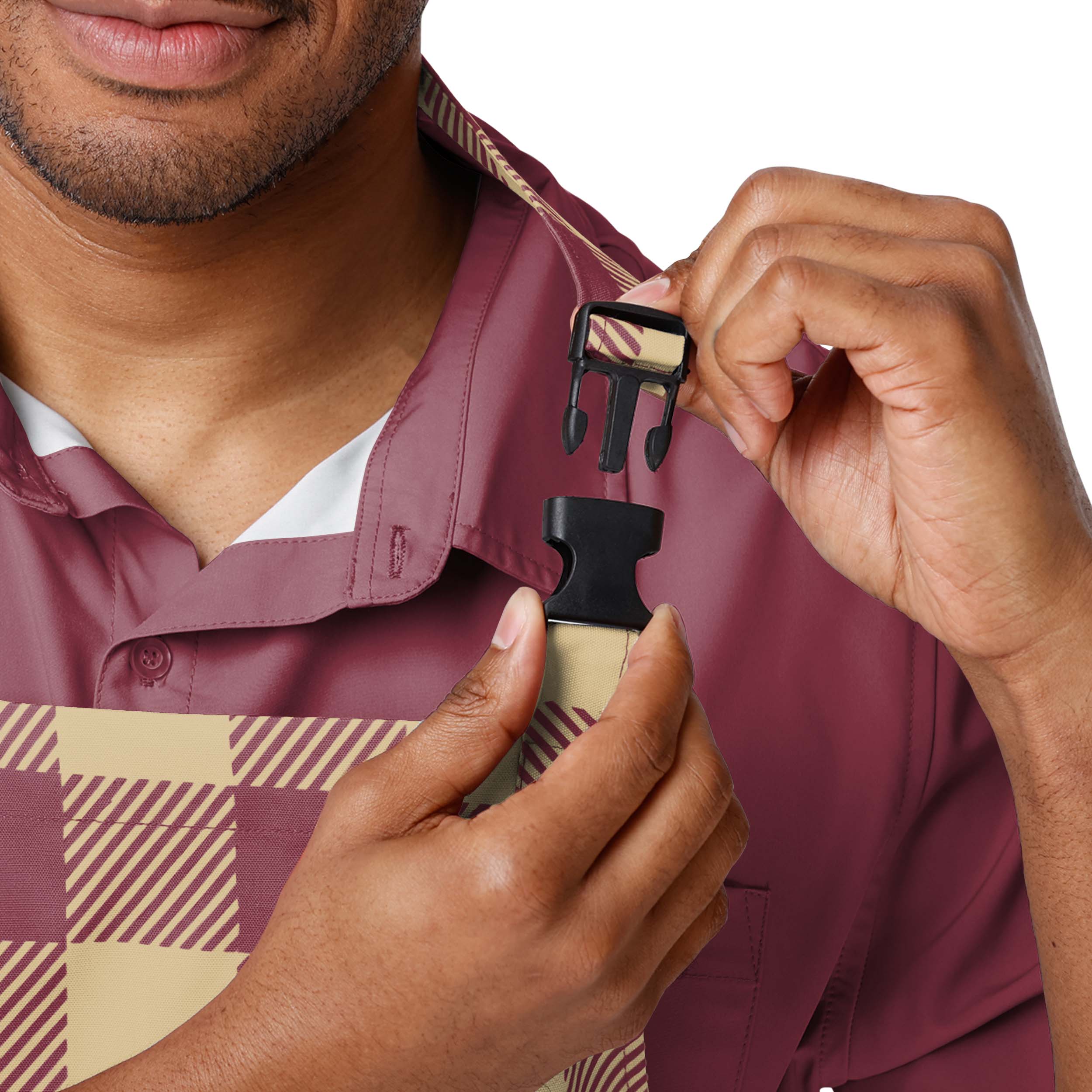 Florida State Seminoles NCAA Plaid Apron - Image 3