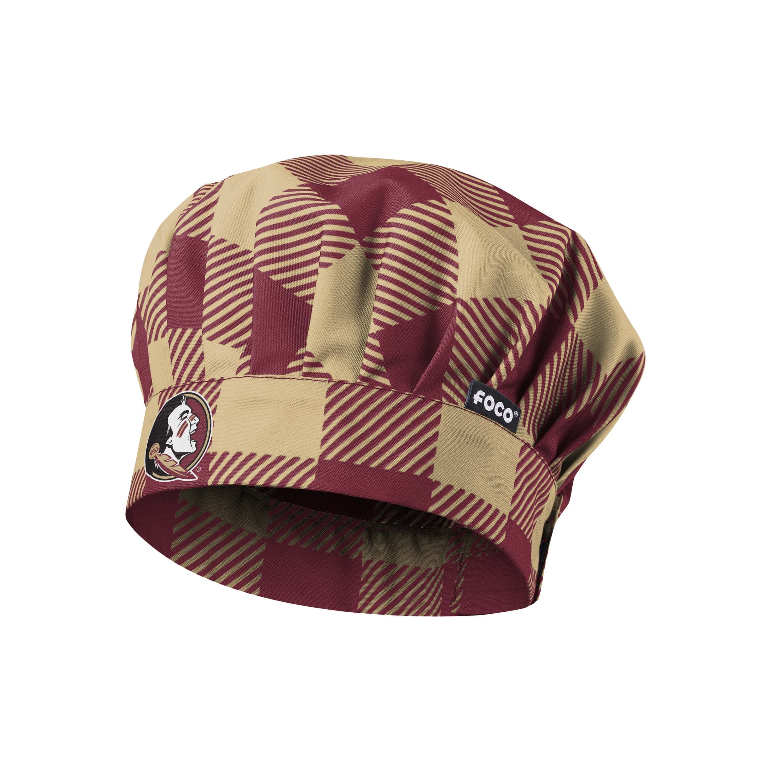 Florida State Seminoles NCAA Plaid Chef Hat