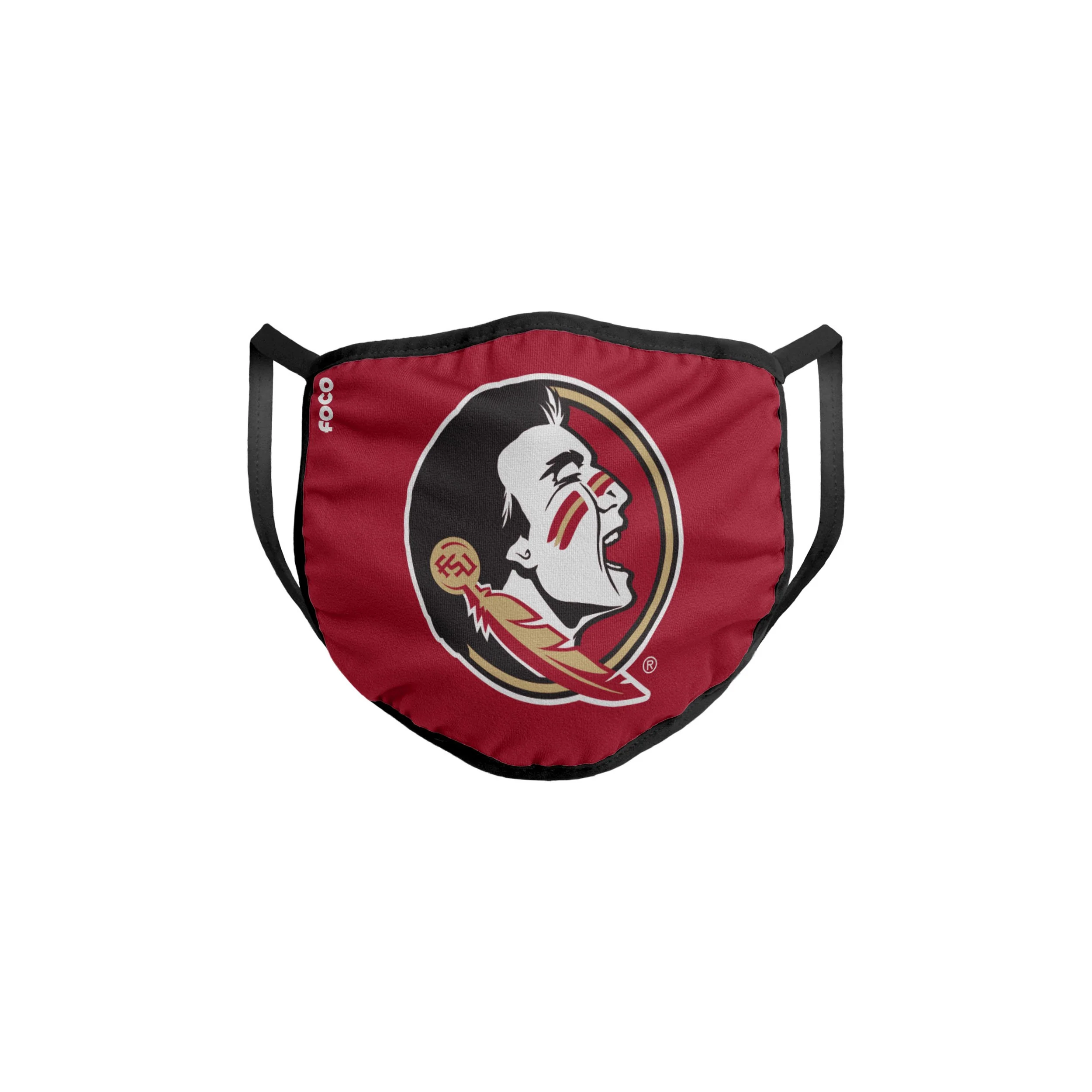 Florida State Seminoles NCAA Solid Big Logo Face Cover - Image 2