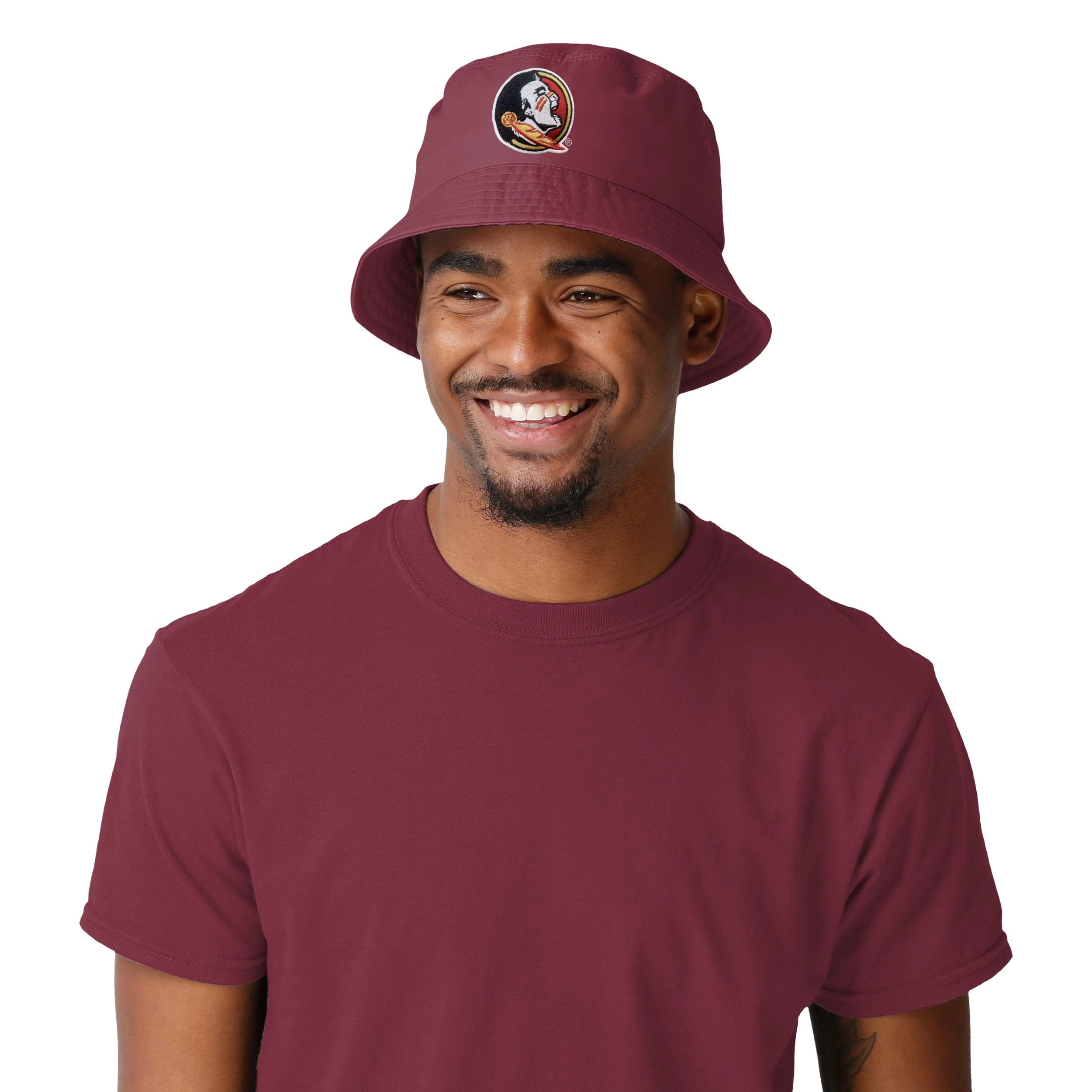 Florida State Seminoles NCAA Solid Bucket Hat - Image 2
