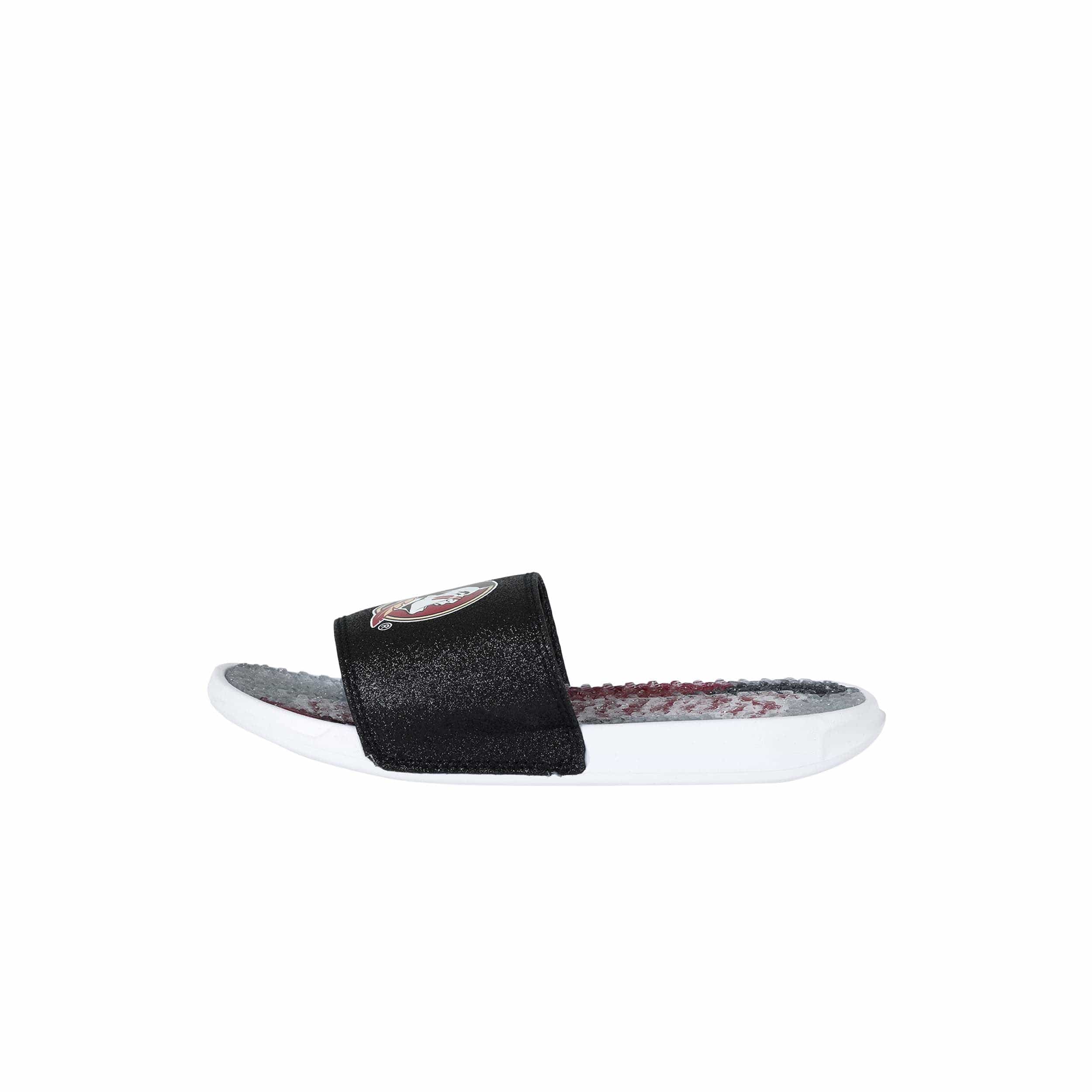 Florida State Seminoles NCAA Womens Glitter Gel Slide - Image 5