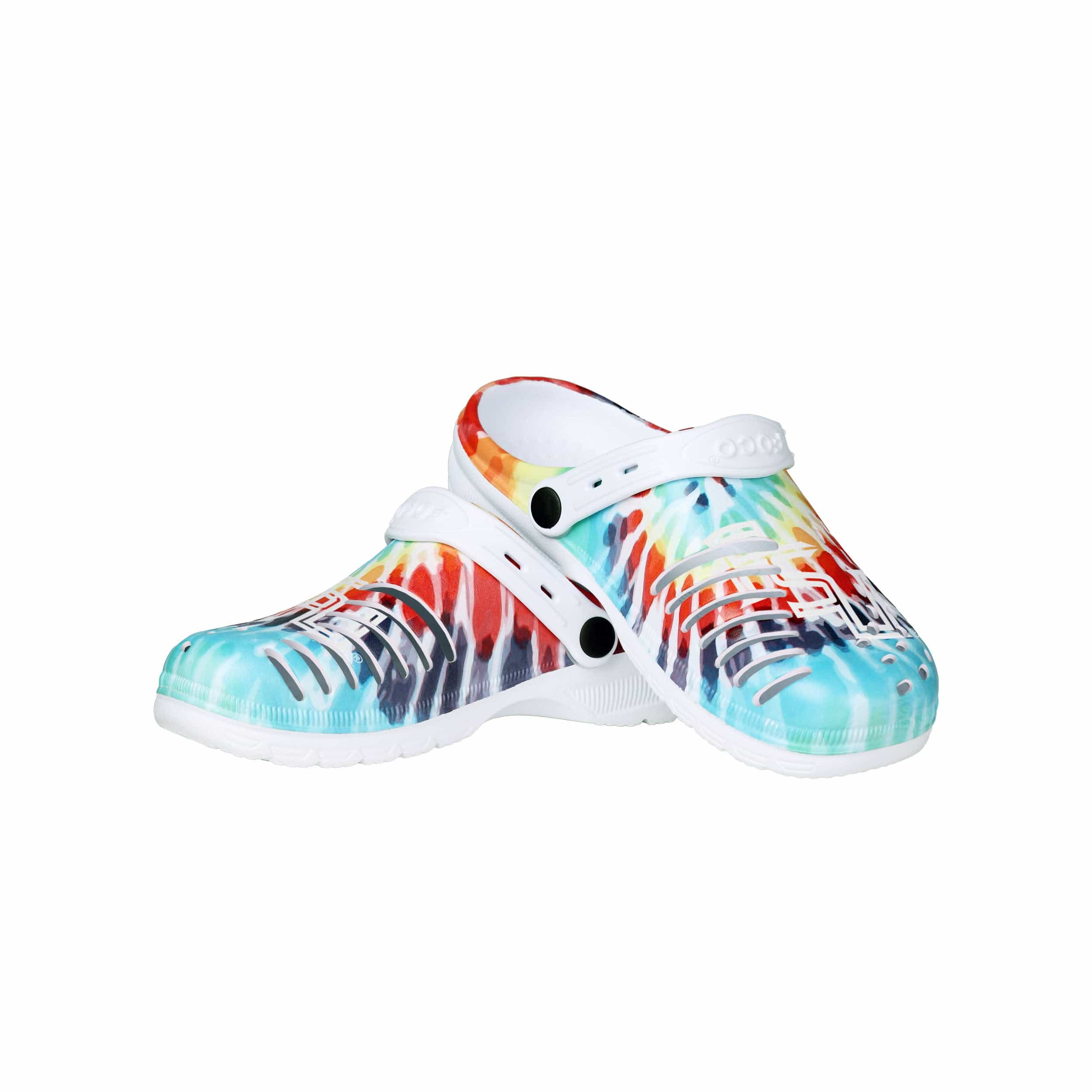 Florida State Seminoles NCAA Womens Tie-Dye Clog With Strap
