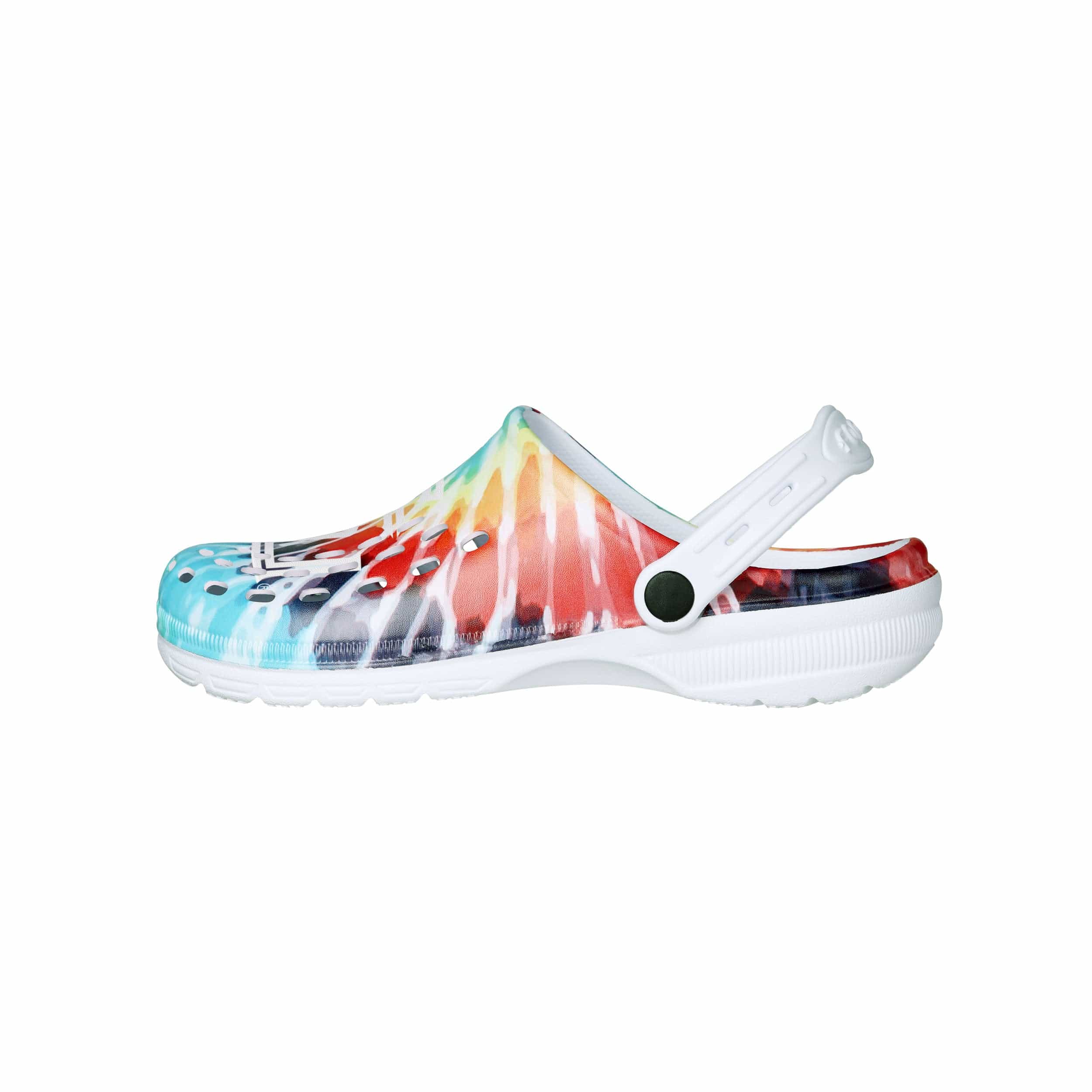 Florida State Seminoles NCAA Womens Tie-Dye Clog With Strap - Image 2