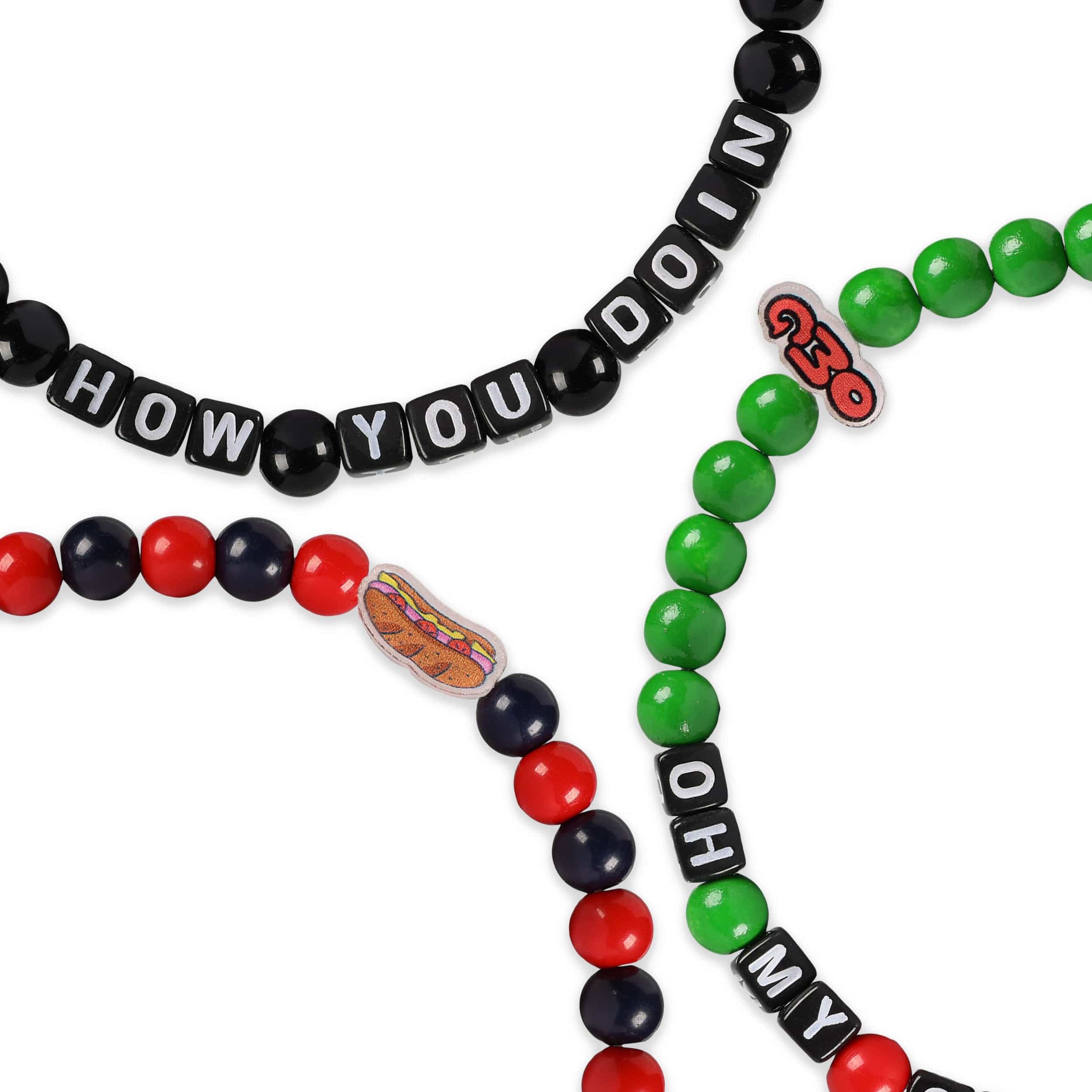 Friends 3 Pack Beaded Friendship Bracelet - Image 2