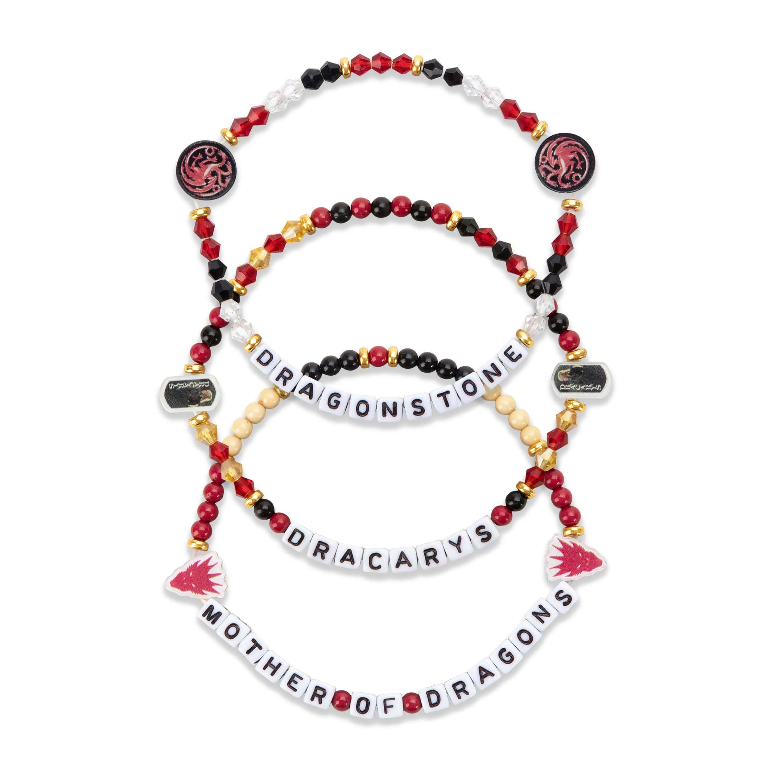 Game of Thrones Mother of Dragons 3 Pack Friendship Bracelet