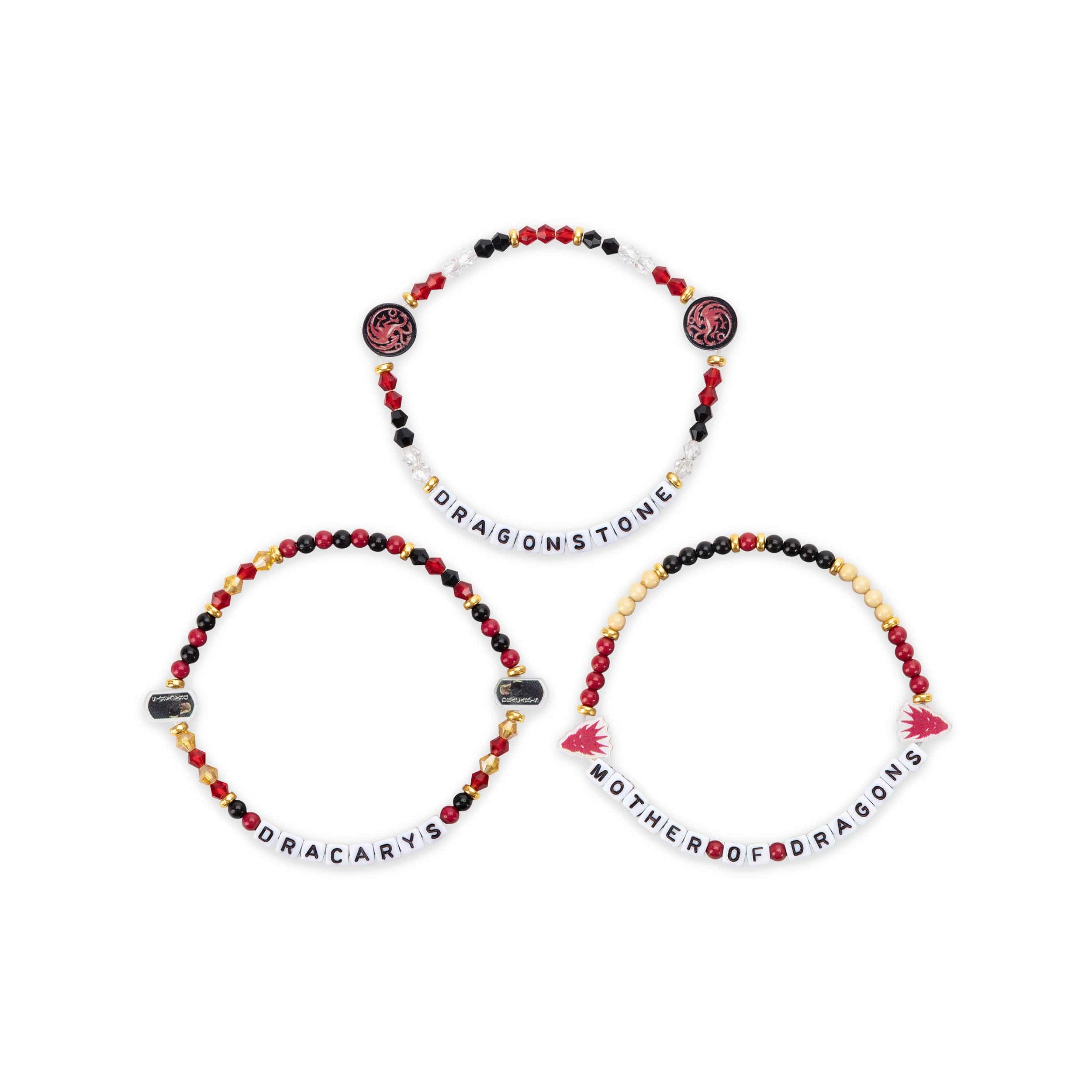 Game of Thrones Mother of Dragons 3 Pack Friendship Bracelet - Image 3