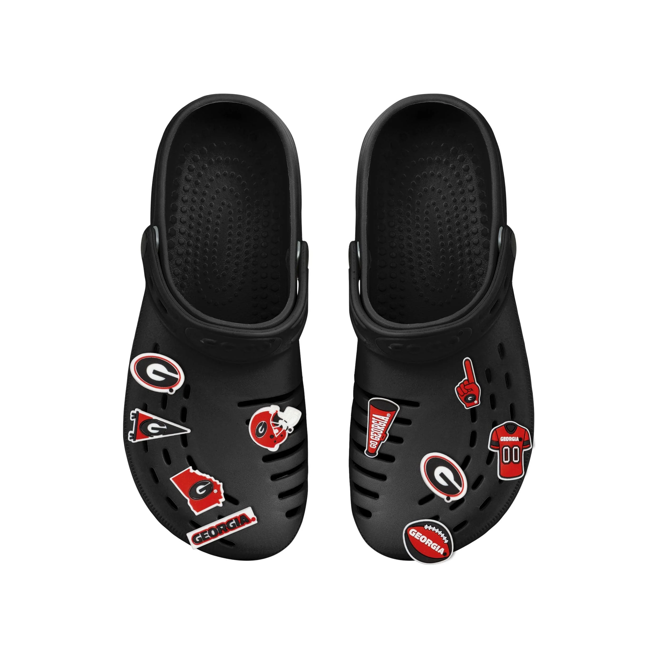 Georgia Bulldogs NCAA 10 Pack Team Clog Charms - Image 4