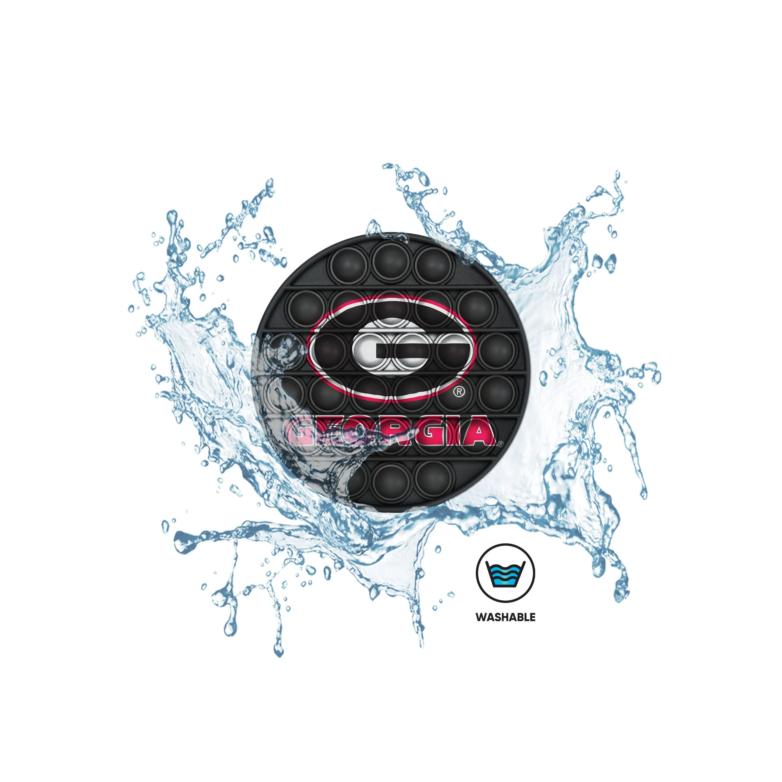 Georgia Bulldogs NCAA 2 Pack Helmet & Circle Push-Itz Fidget - Image 5
