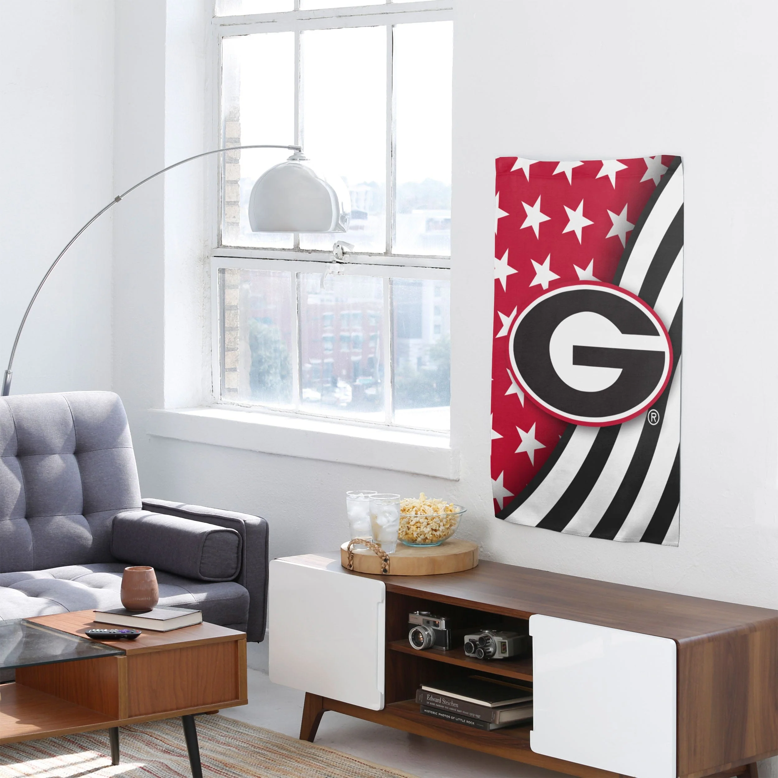 Georgia Bulldogs NCAA Americana Vertical Flag - Image 4