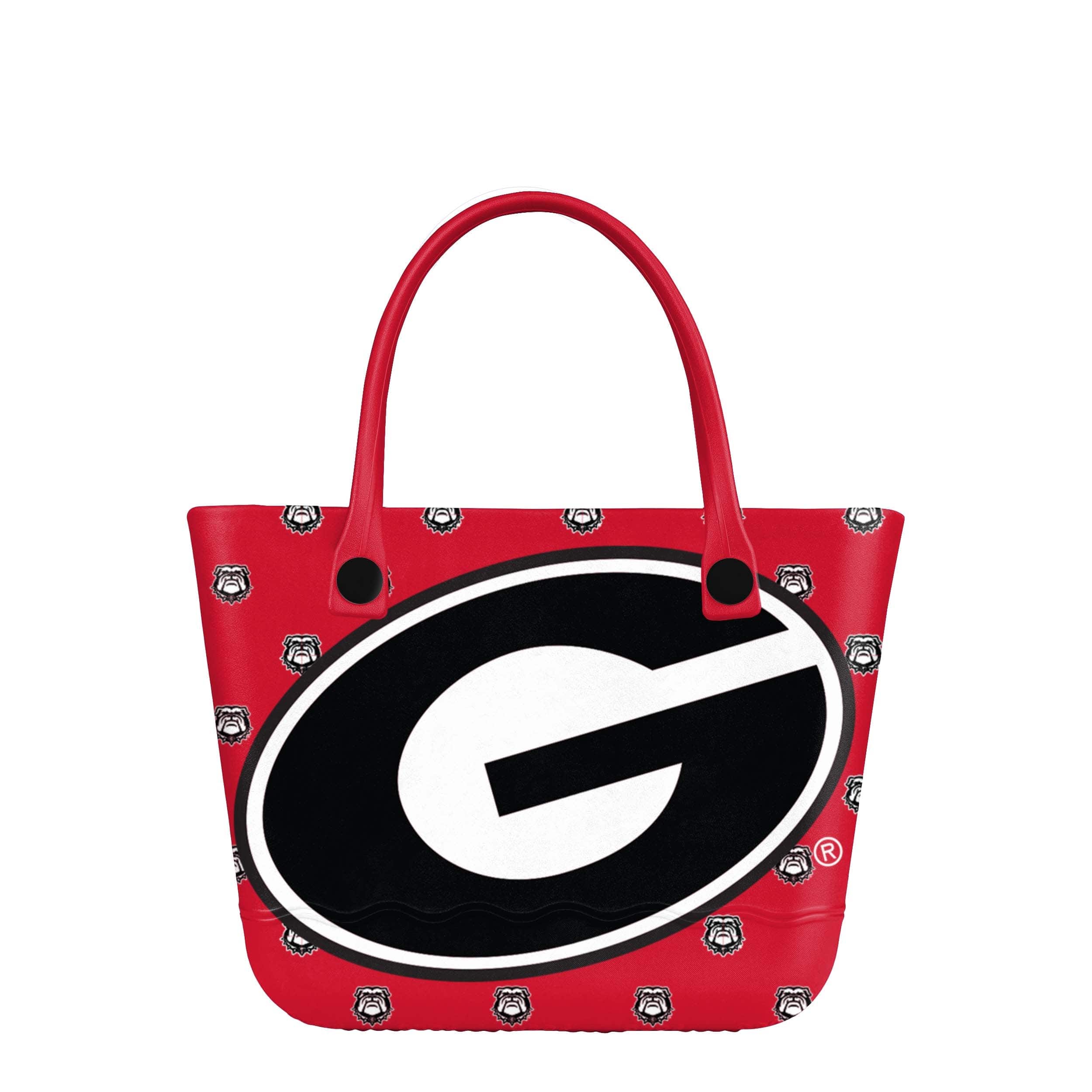 Georgia Bulldogs NCAA Big Logo Mini Print Tailgate Tote Bag