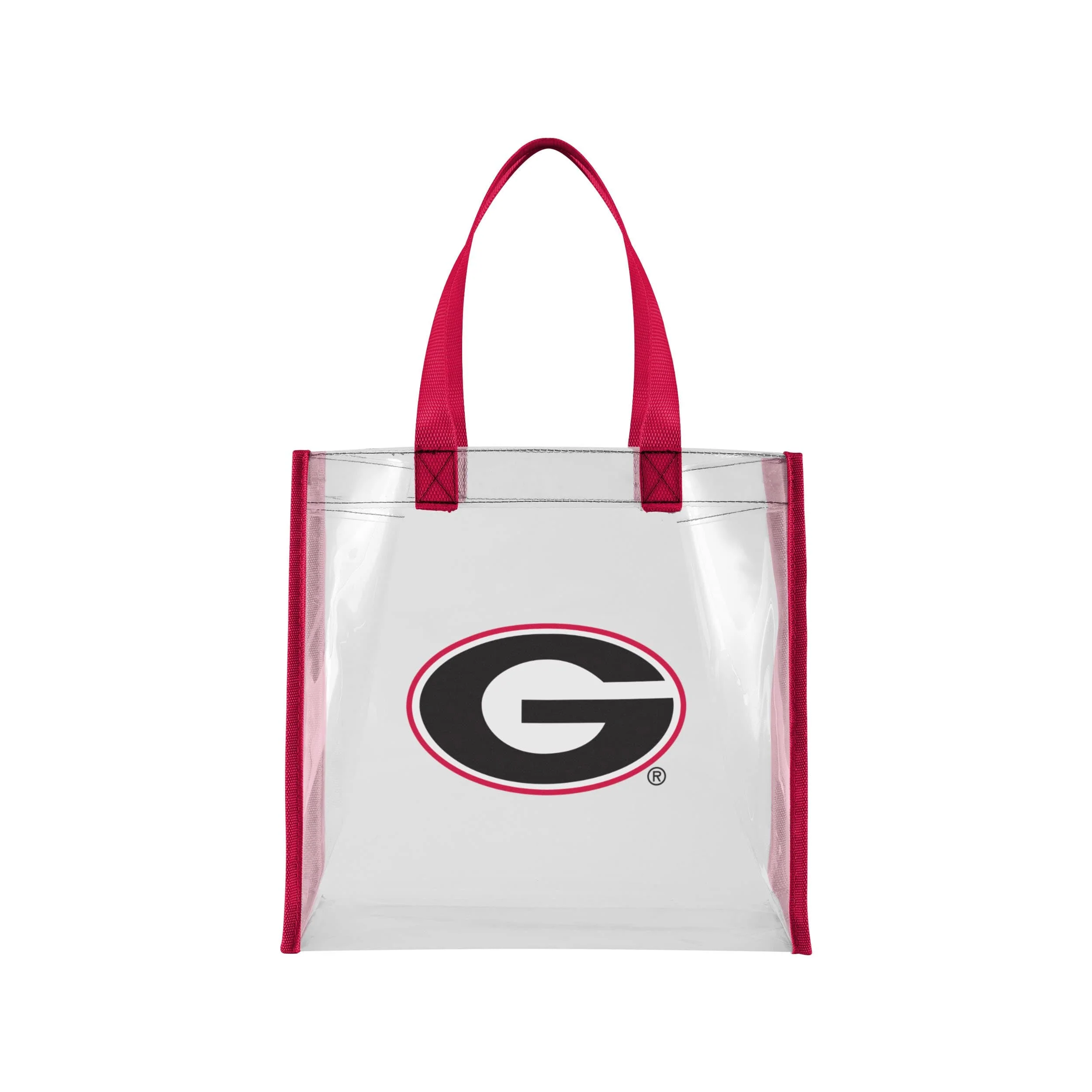 Georgia Bulldogs NCAA Clear Reusable Bag