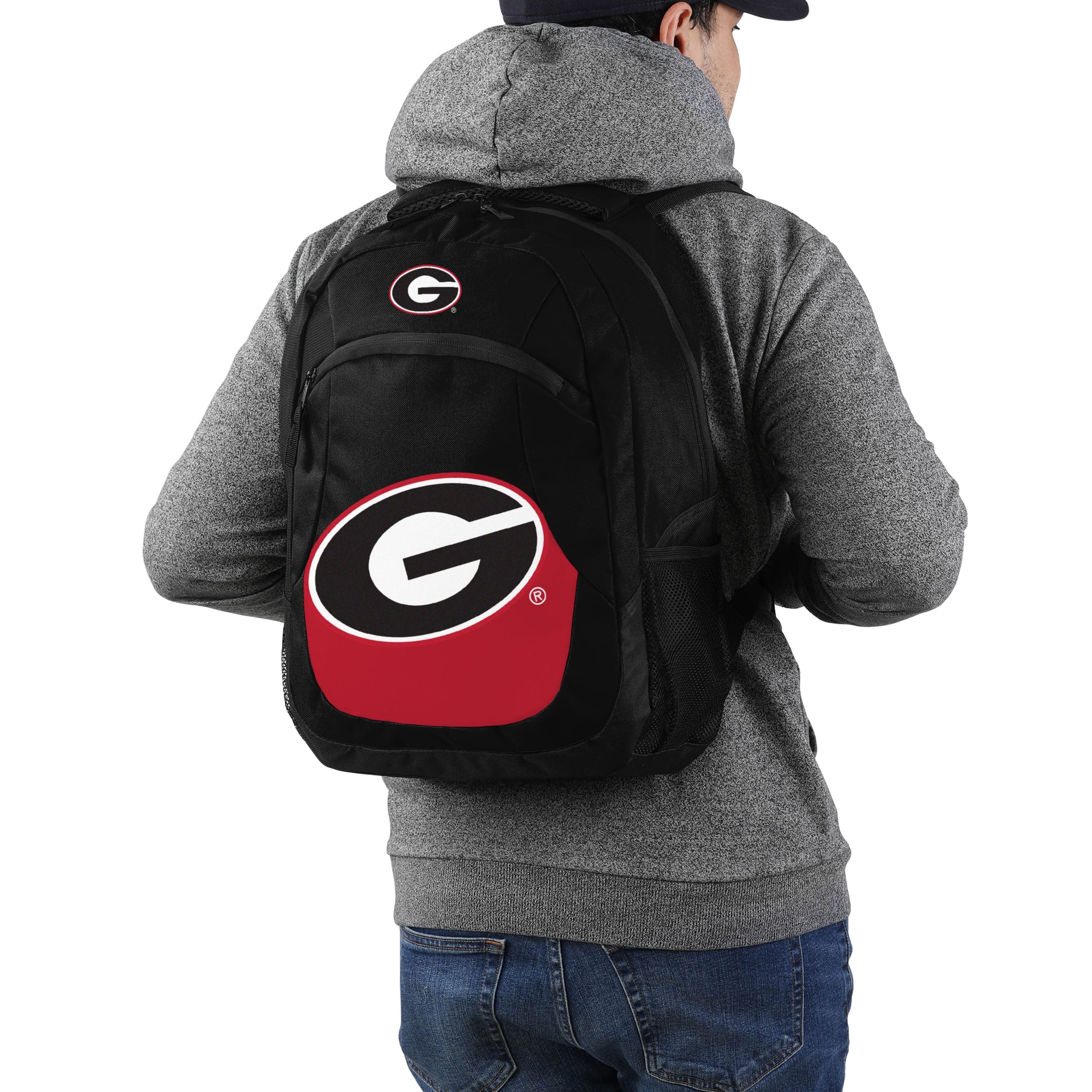 Georgia Bulldogs NCAA Colorblock Action Backpack - Image 5
