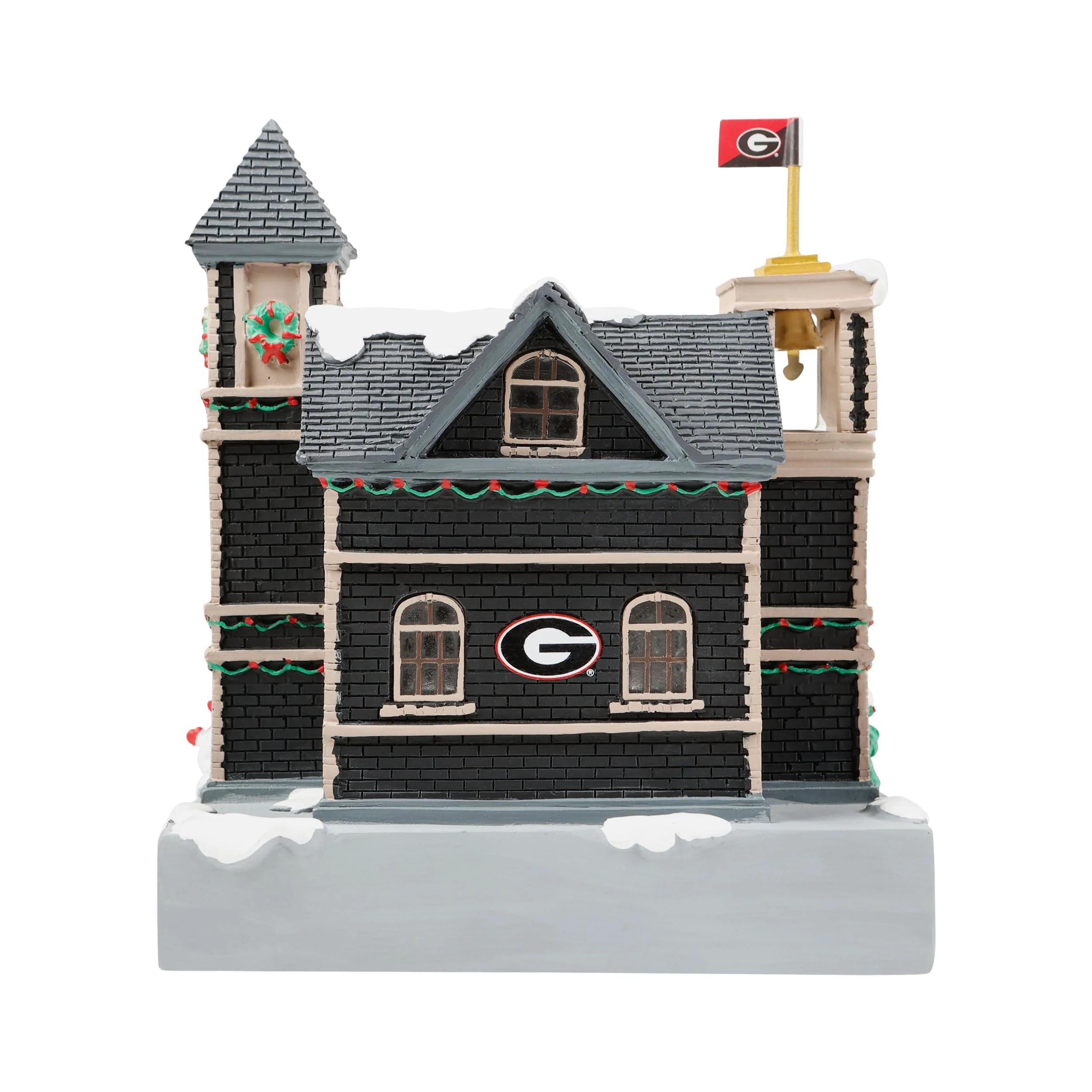 Georgia Bulldogs NCAA Light Up Resin Team Firehouse - Image 5