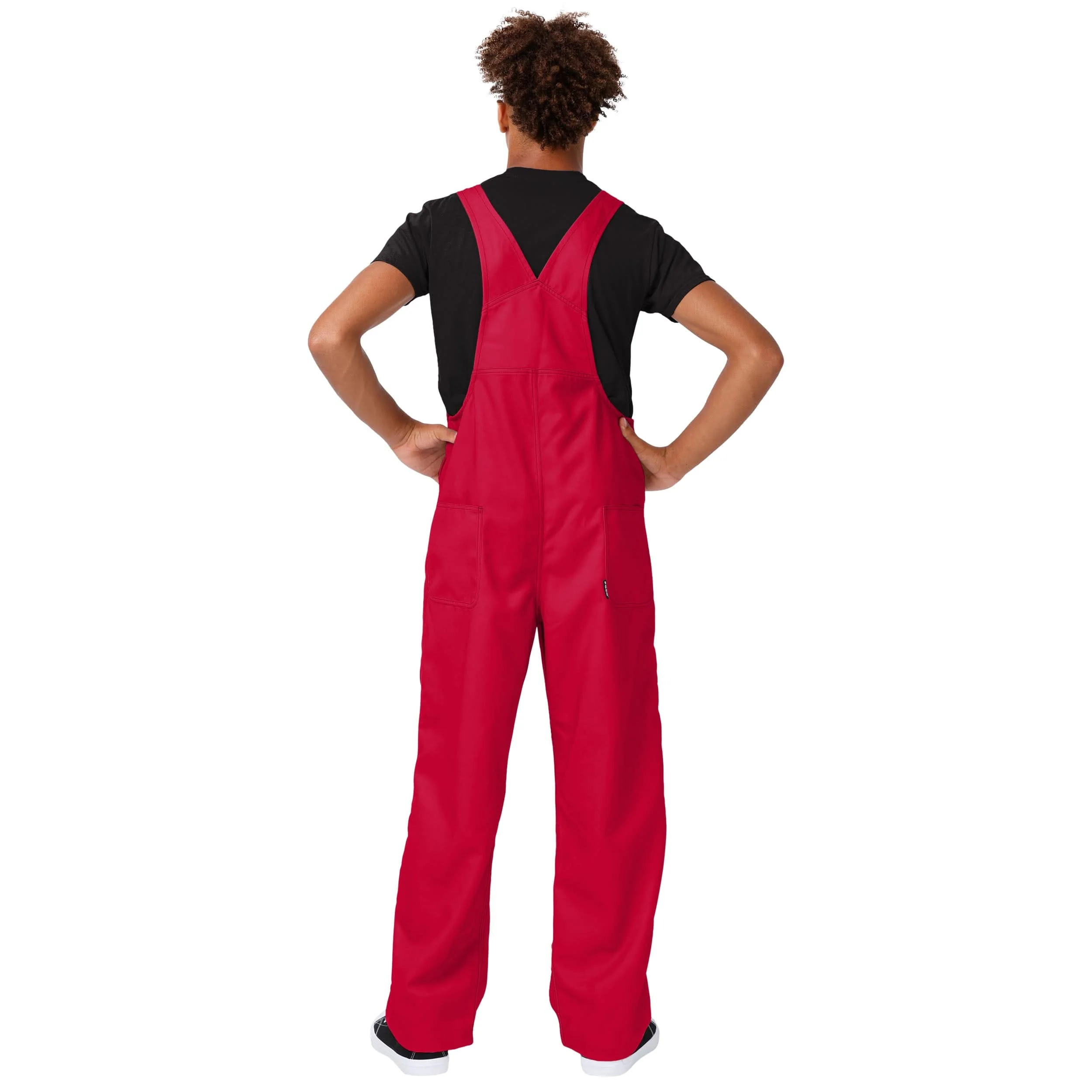 Georgia Bulldogs NCAA Mens Big Logo Bib Overalls - Image 2