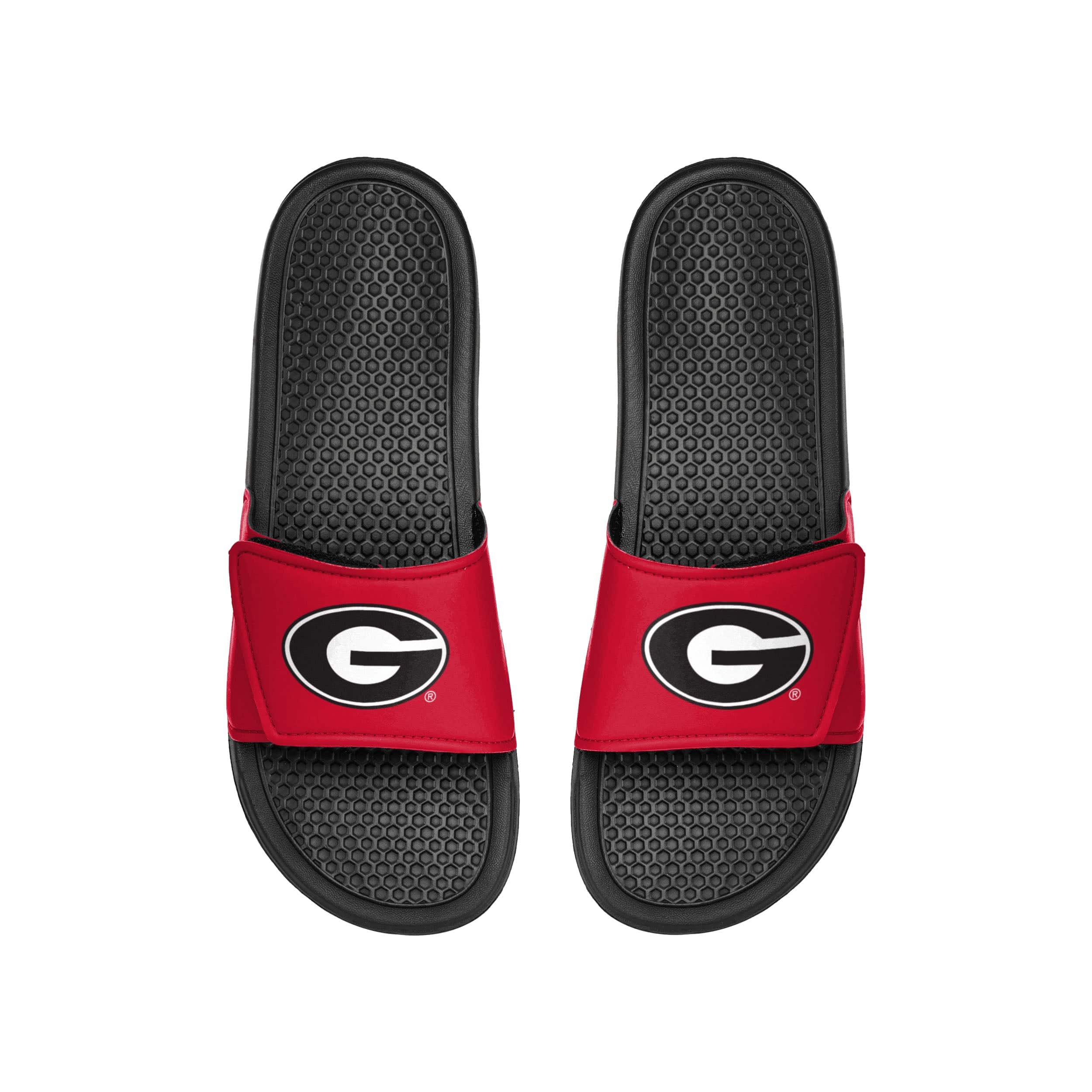 Georgia Bulldogs NCAA Mens Cropped Big Logo Slide - Image 2