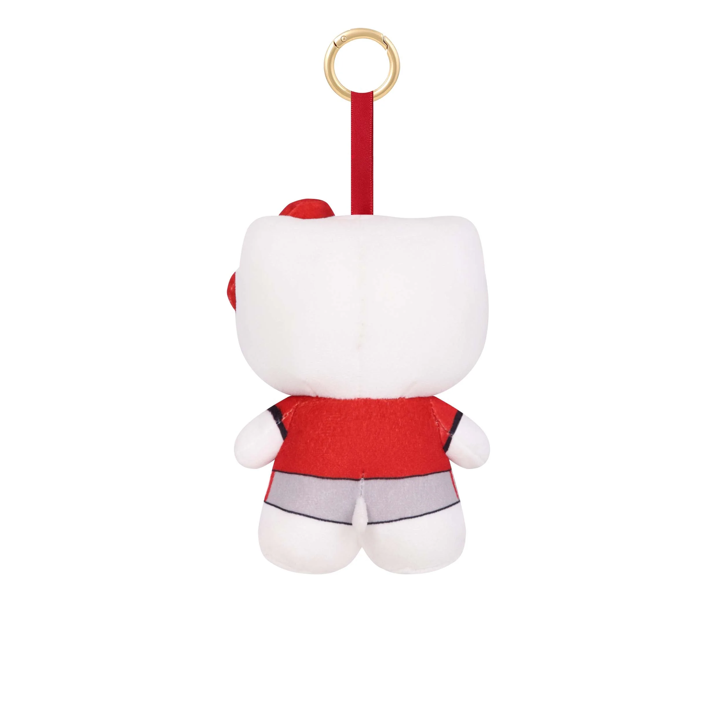 Georgia Bulldogs NCAA Plush Hello Kitty® Bag Charm Keychain - Image 2