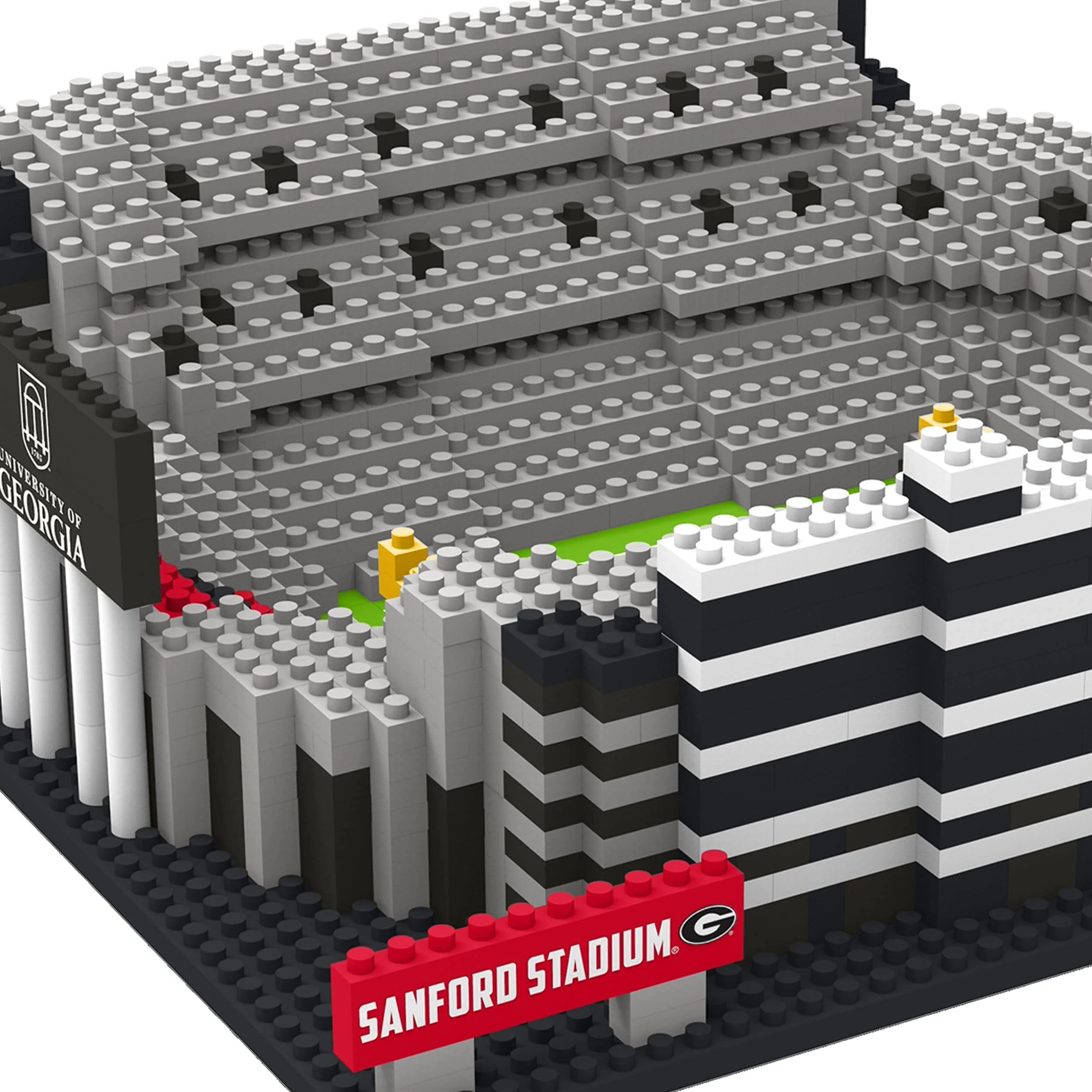 Georgia Bulldogs NCAA Sanford Stadium Mini BRXLZ Stadium - Image 5