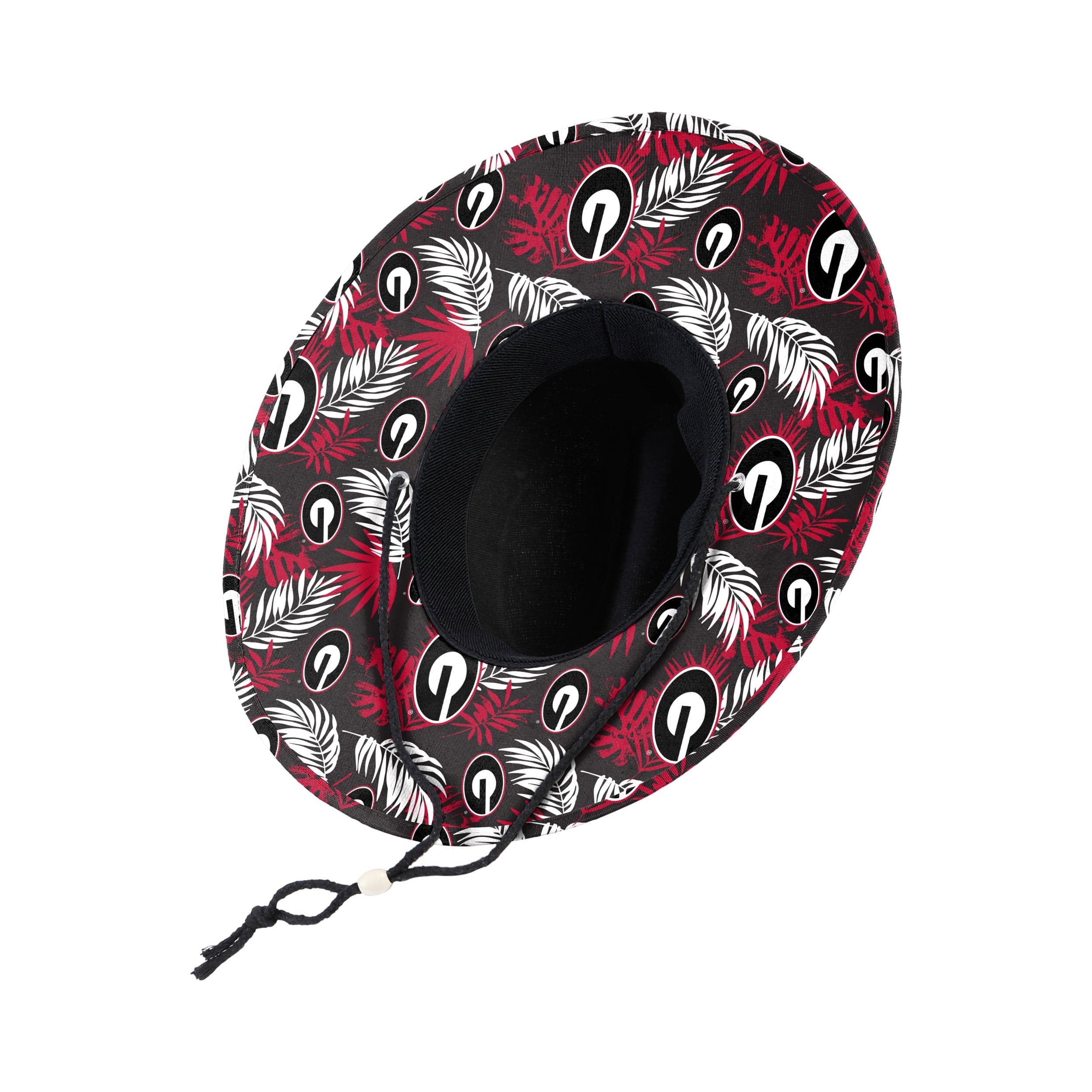 Georgia Bulldogs NCAA Team Color Straw Hat - Image 2