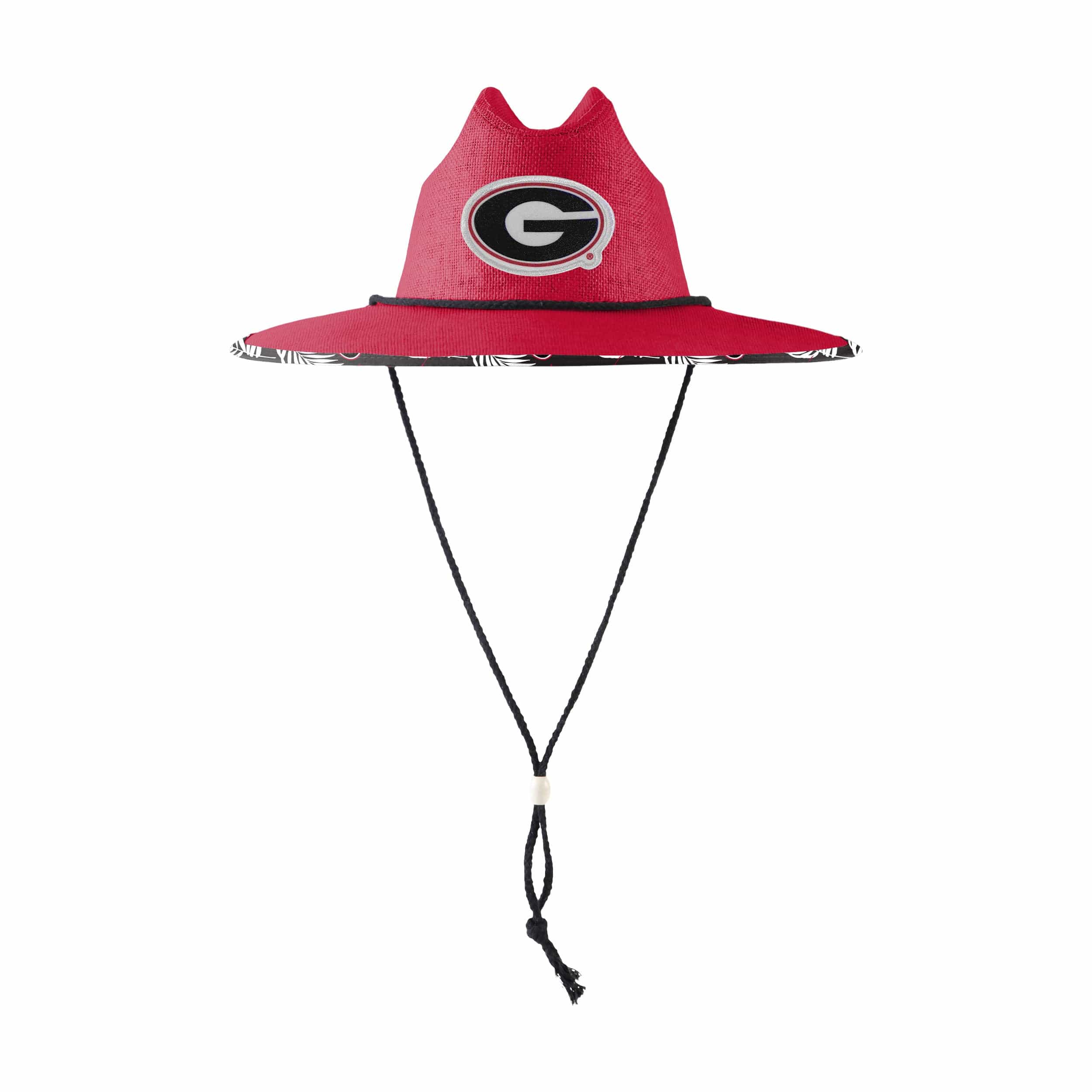 Georgia Bulldogs NCAA Team Color Straw Hat - Image 6