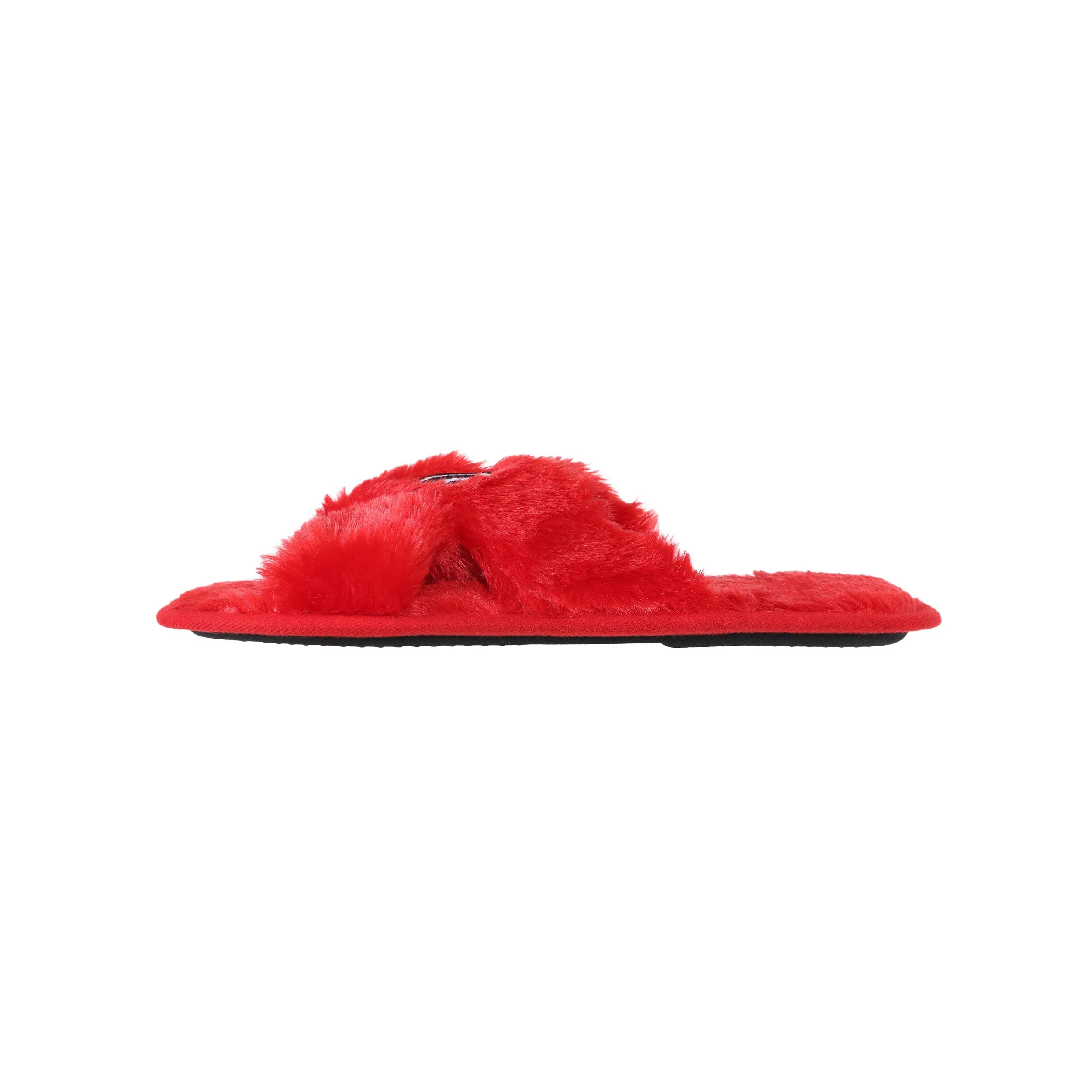 Georgia Bulldogs NCAA Womens Script Wordmark Fur Cross Slide - Image 4
