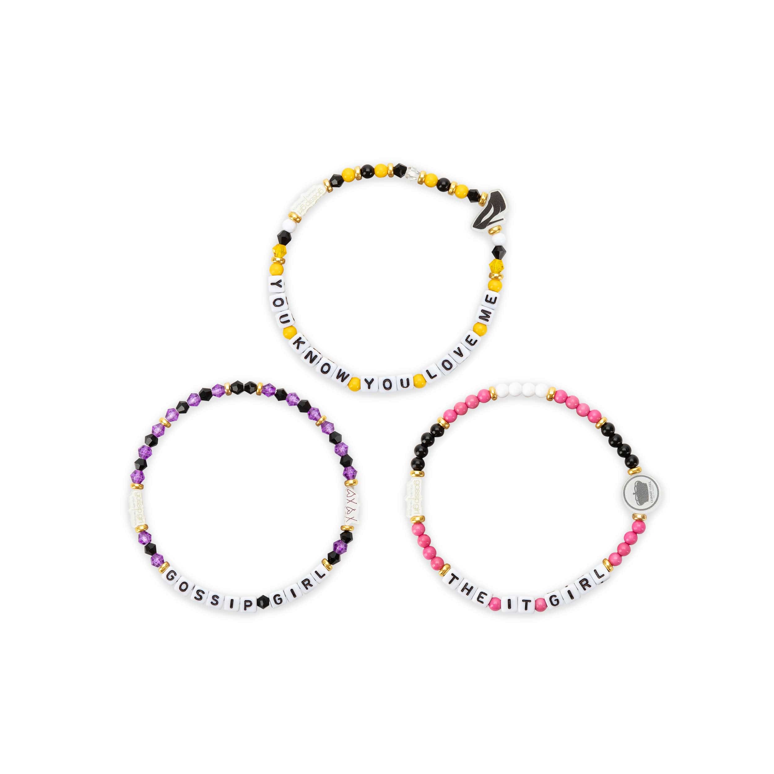 Gossip Girl 3 Pack Friendship Bracelet - Image 3