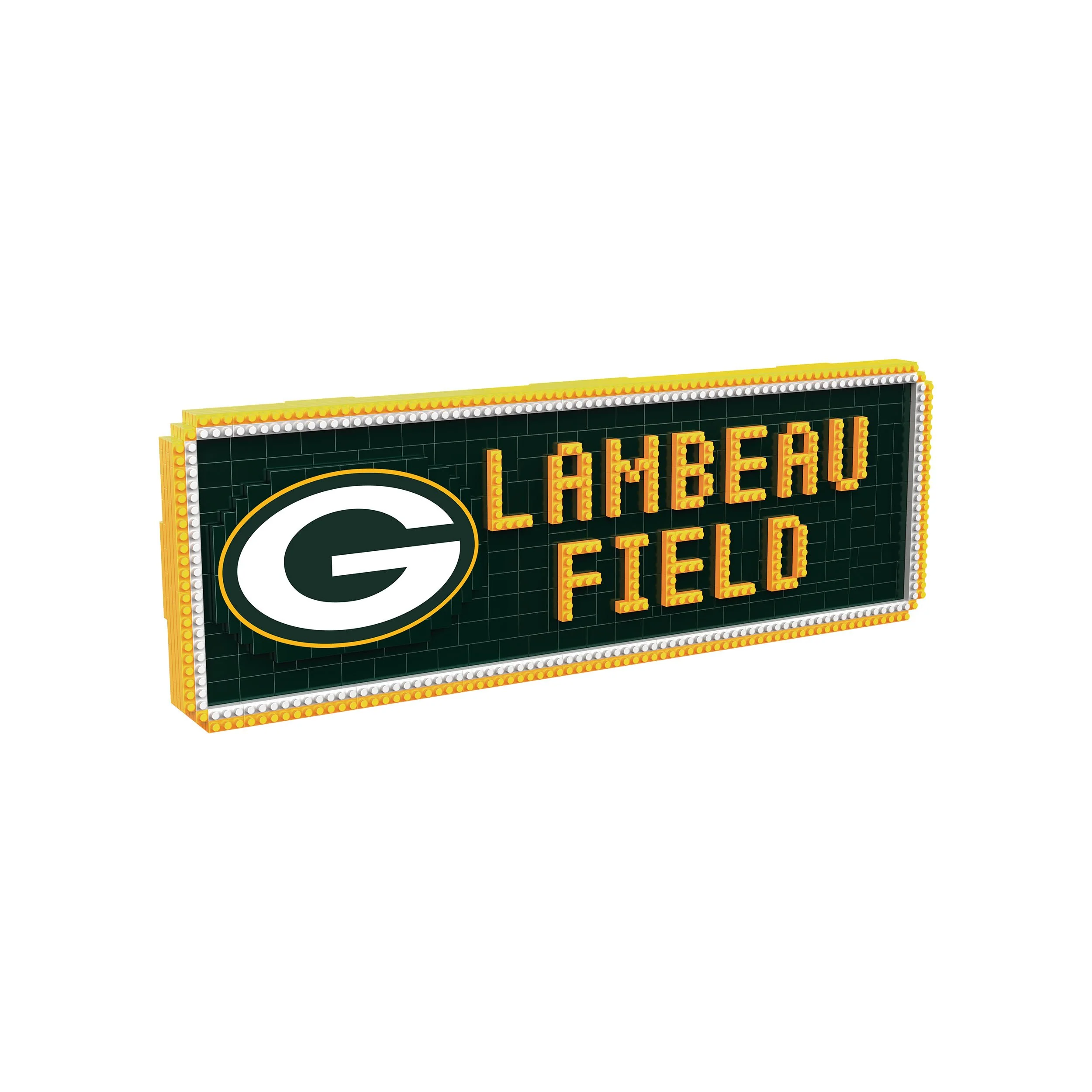 Green Bay Packers NFL BRXLZ Stadium Street Sign