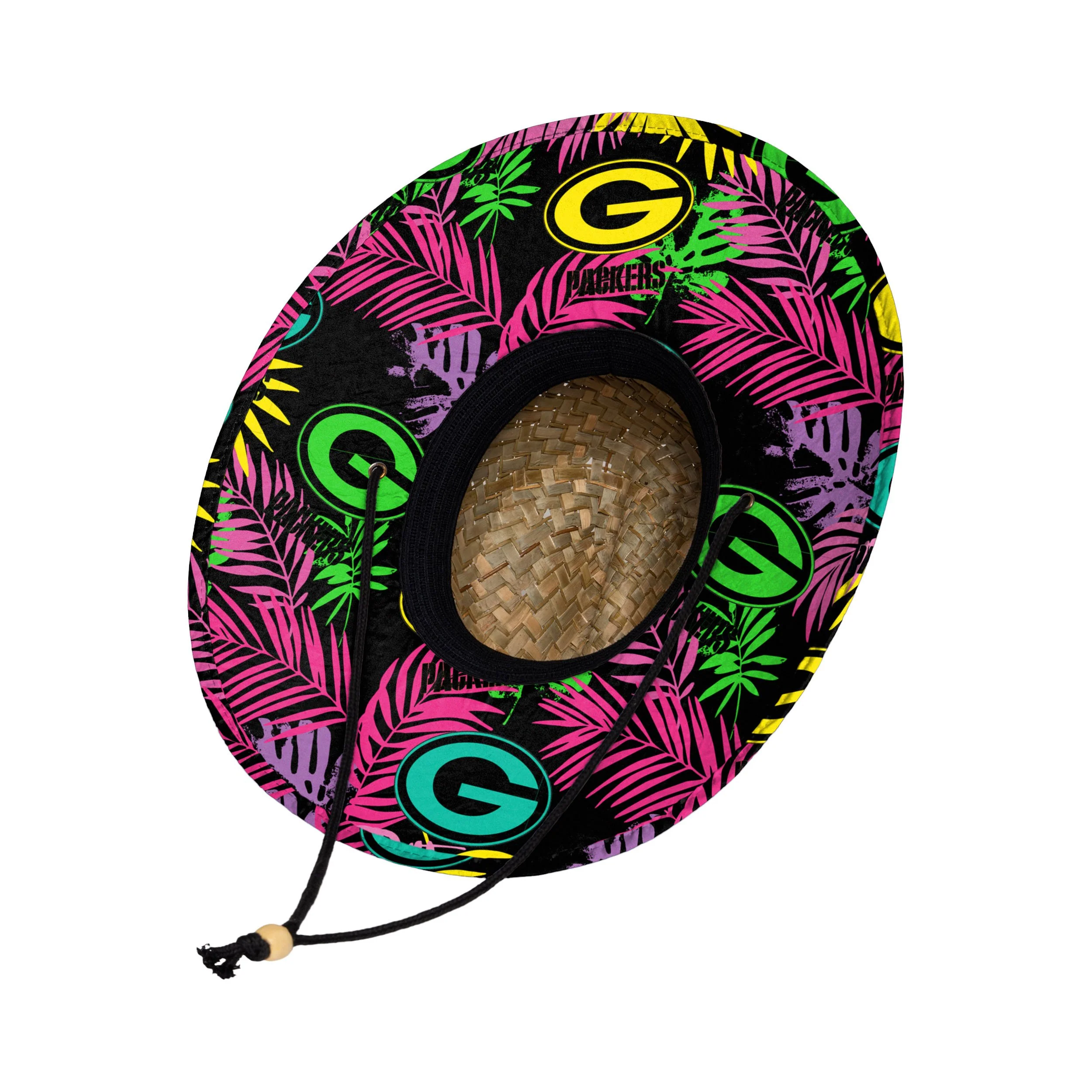 Green Bay Packers NFL Highlights Straw Hat - Image 2