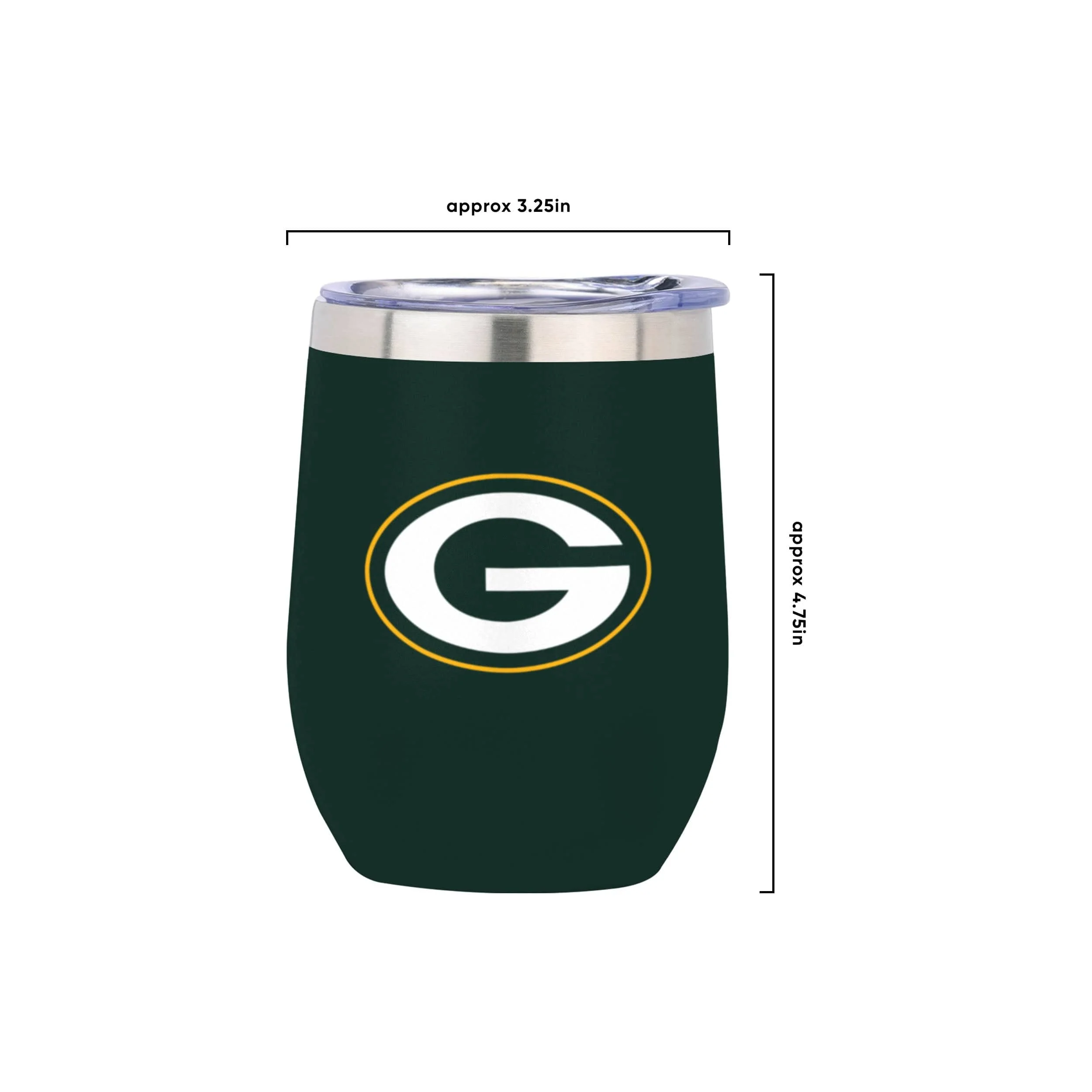 Green Bay Packers NFL 12 oz Mini Tumbler - Image 5