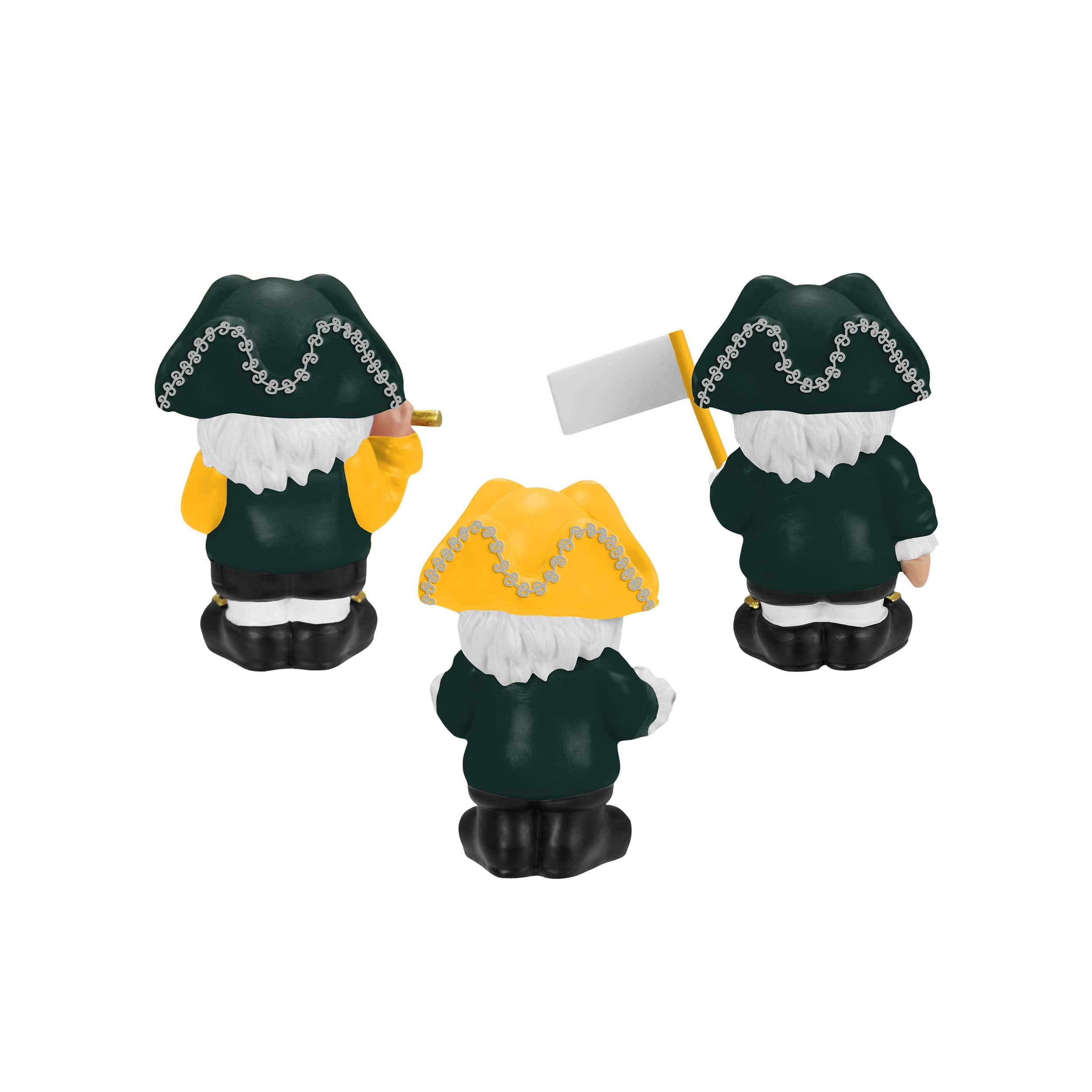Green Bay Packers NFL 3 Pack Americana Mini Gnome Set - Image 2