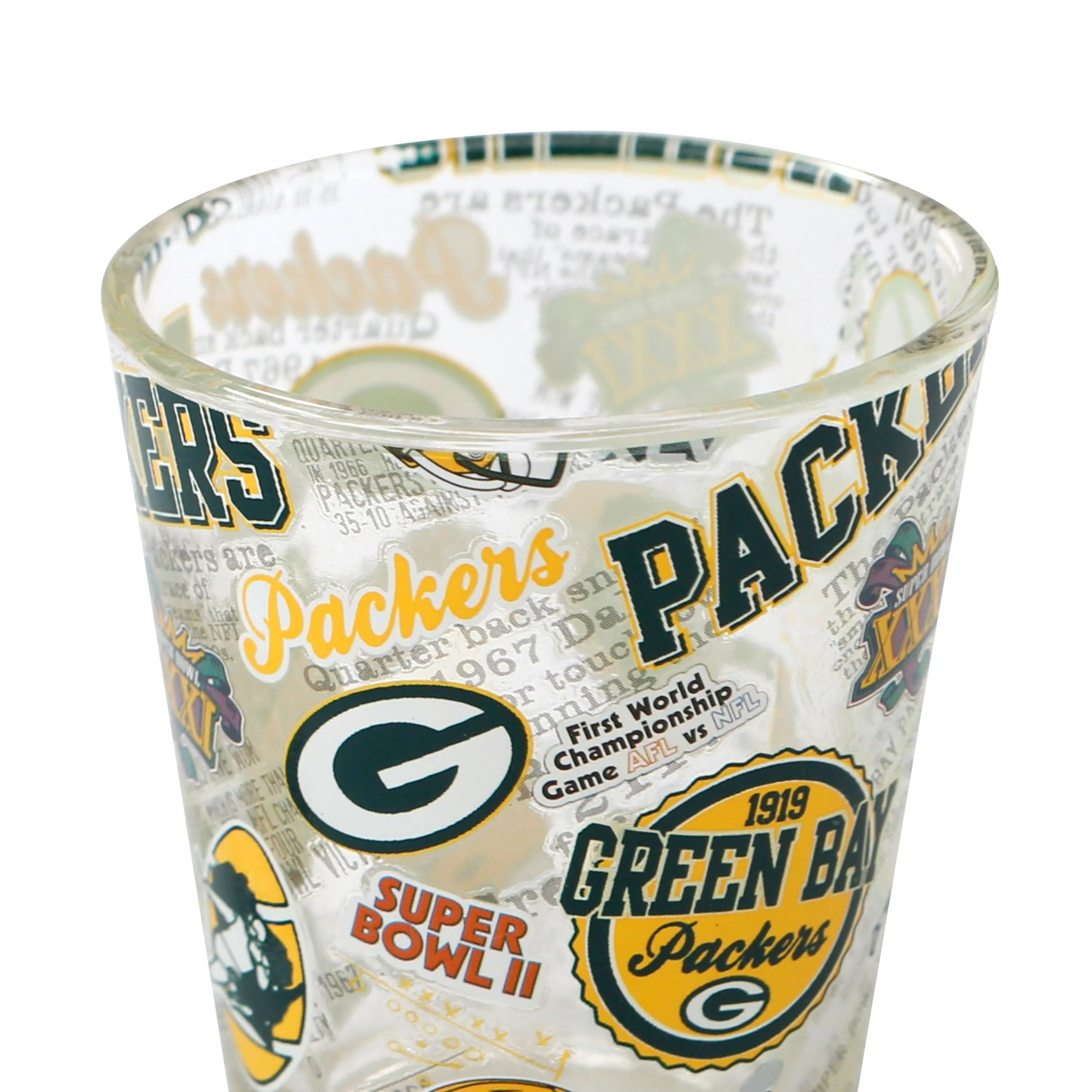 Green Bay Packers NFL 3 Pack Shot Glass - Image 4