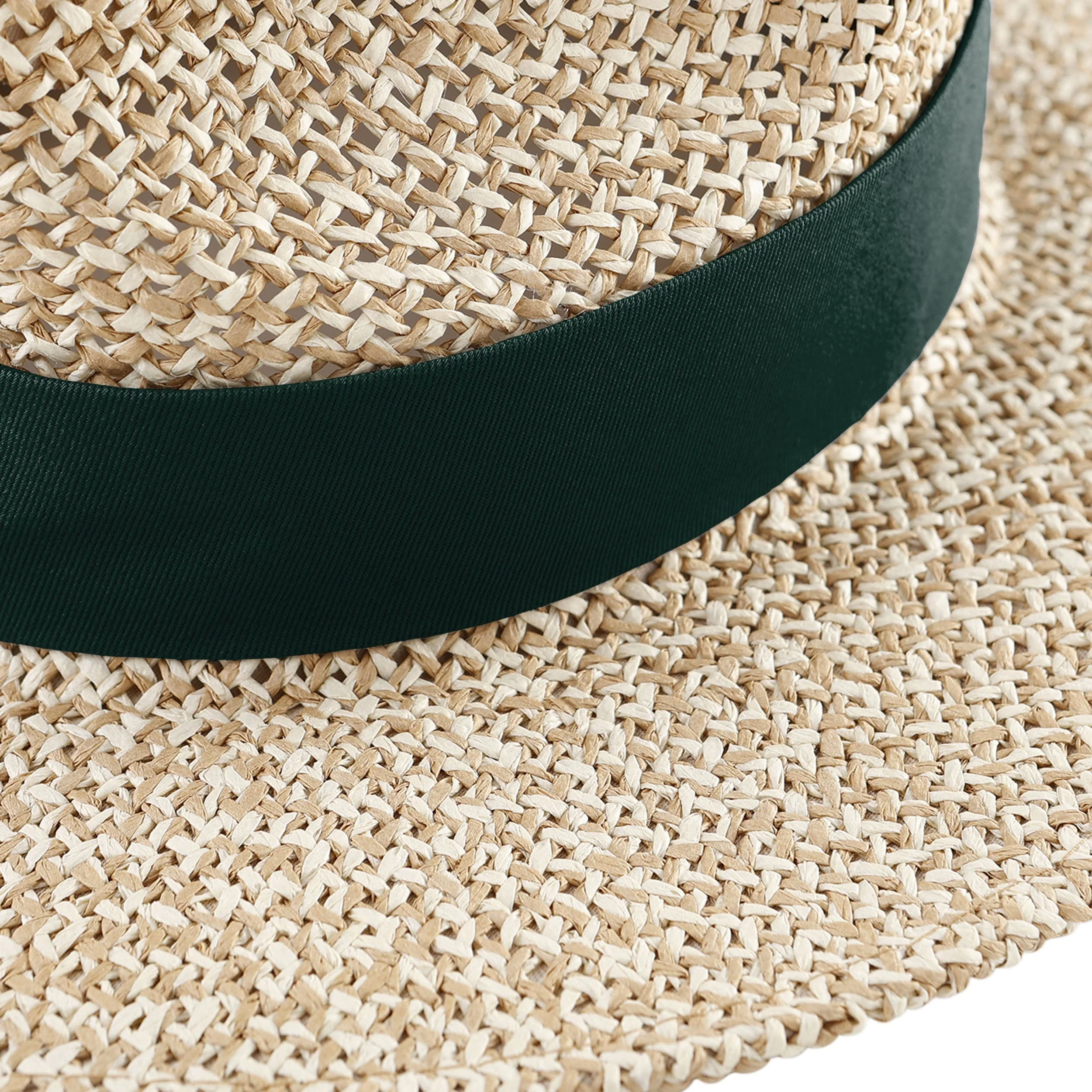 Green Bay Packers NFL Band Straw Hat - Image 4