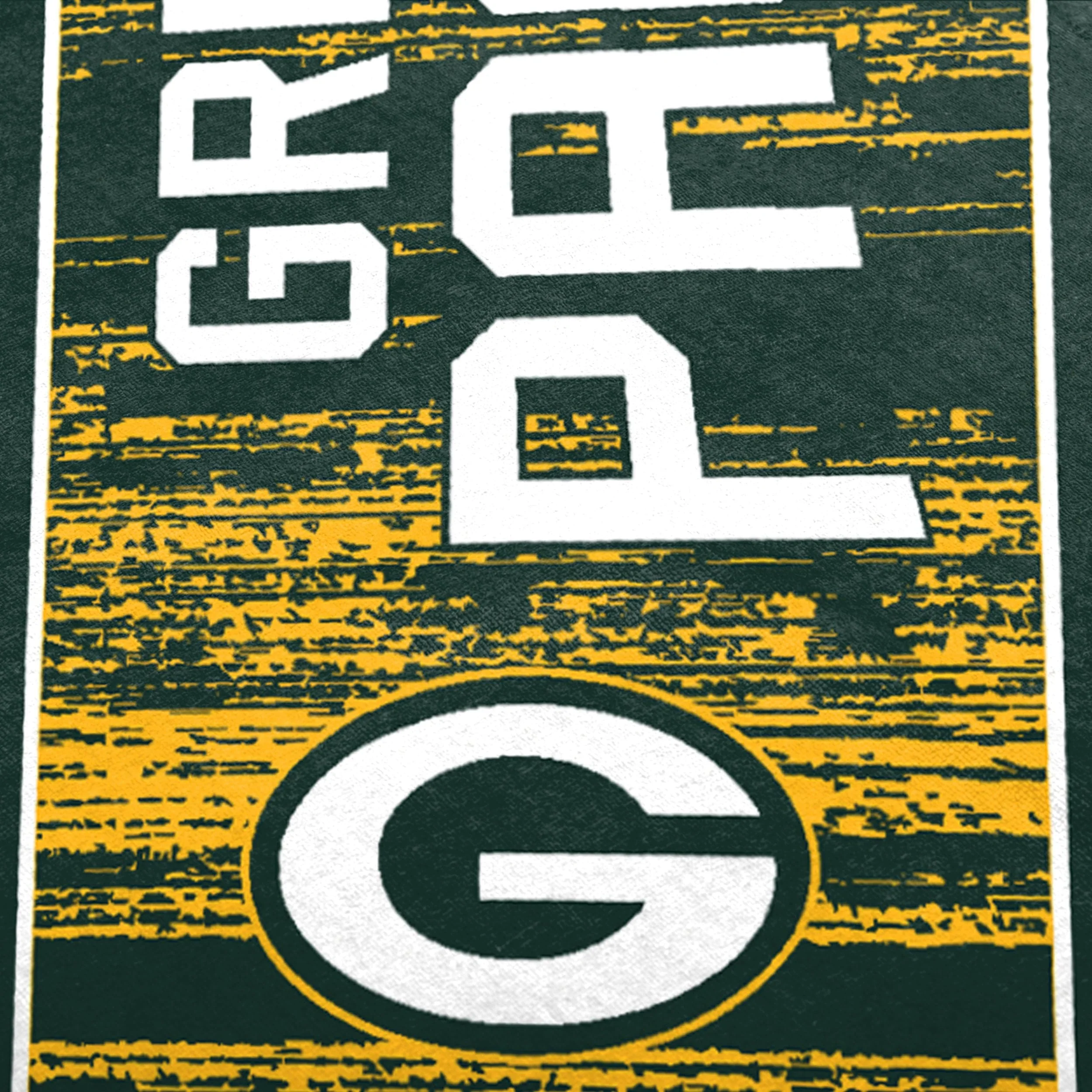 Green Bay Packers NFL Big Logo Beach Towel - Image 2