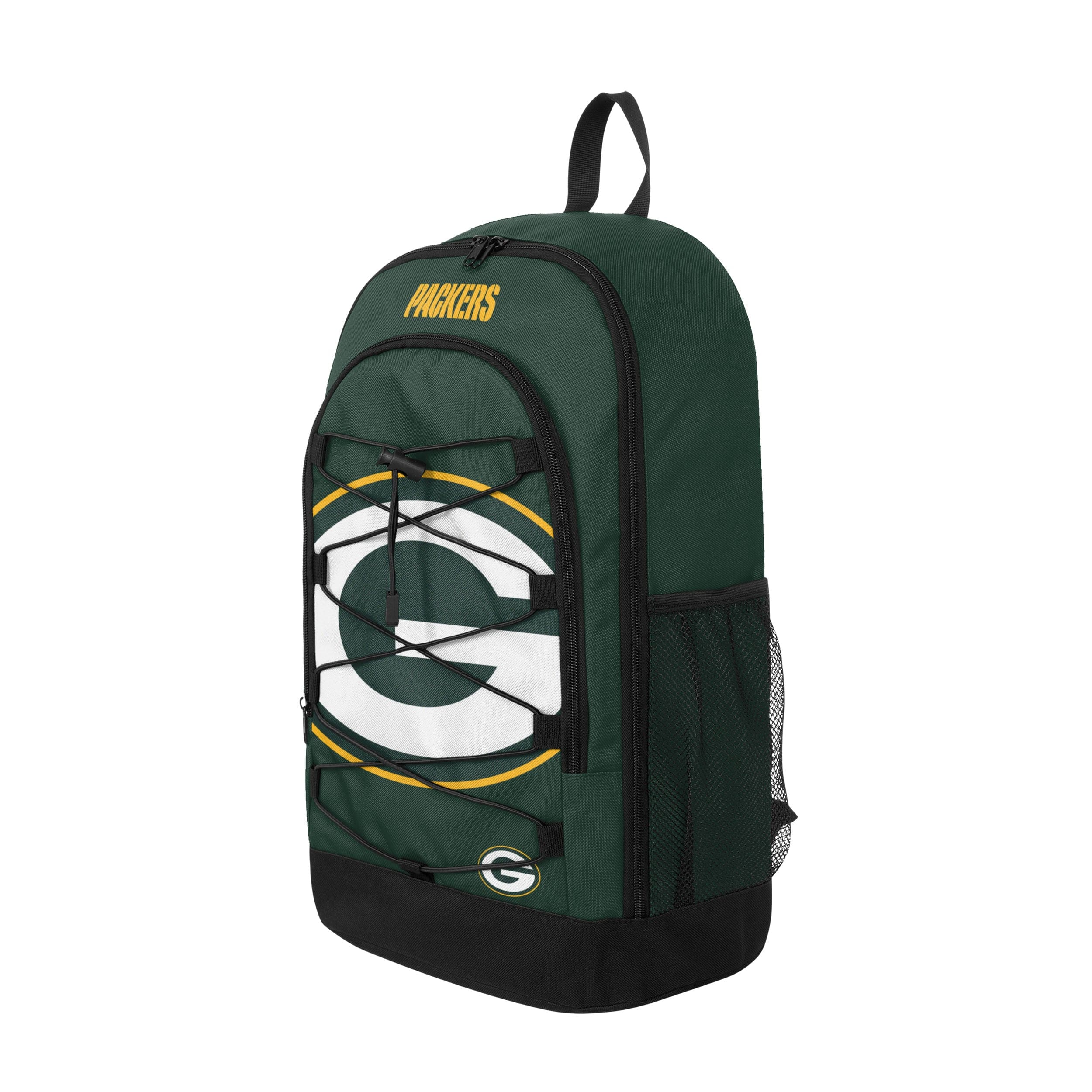 Green Bay Packers NFL Big Logo Bungee Backpack - Image 2