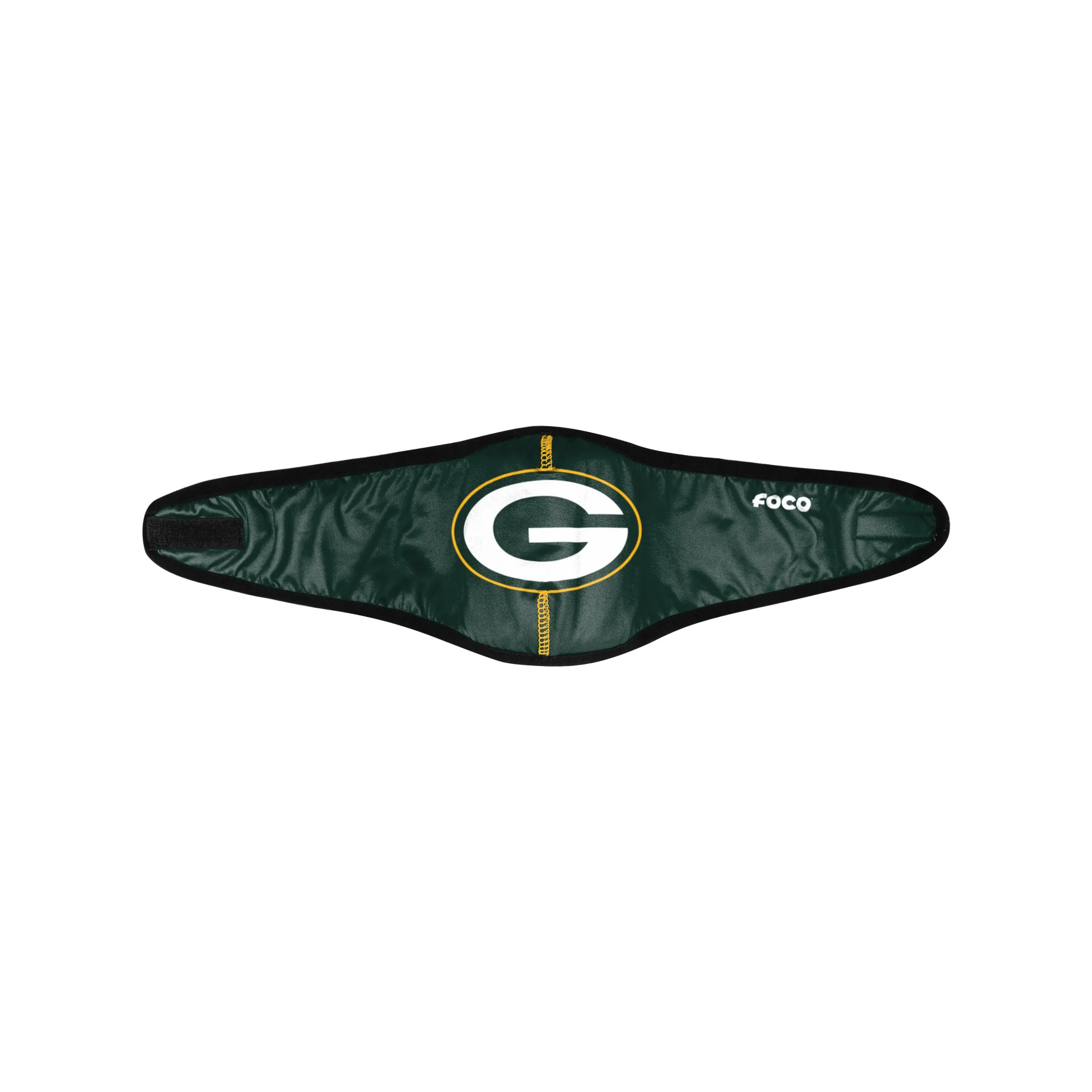Green Bay Packers NFL Big Logo Earband Face Cover - Image 3