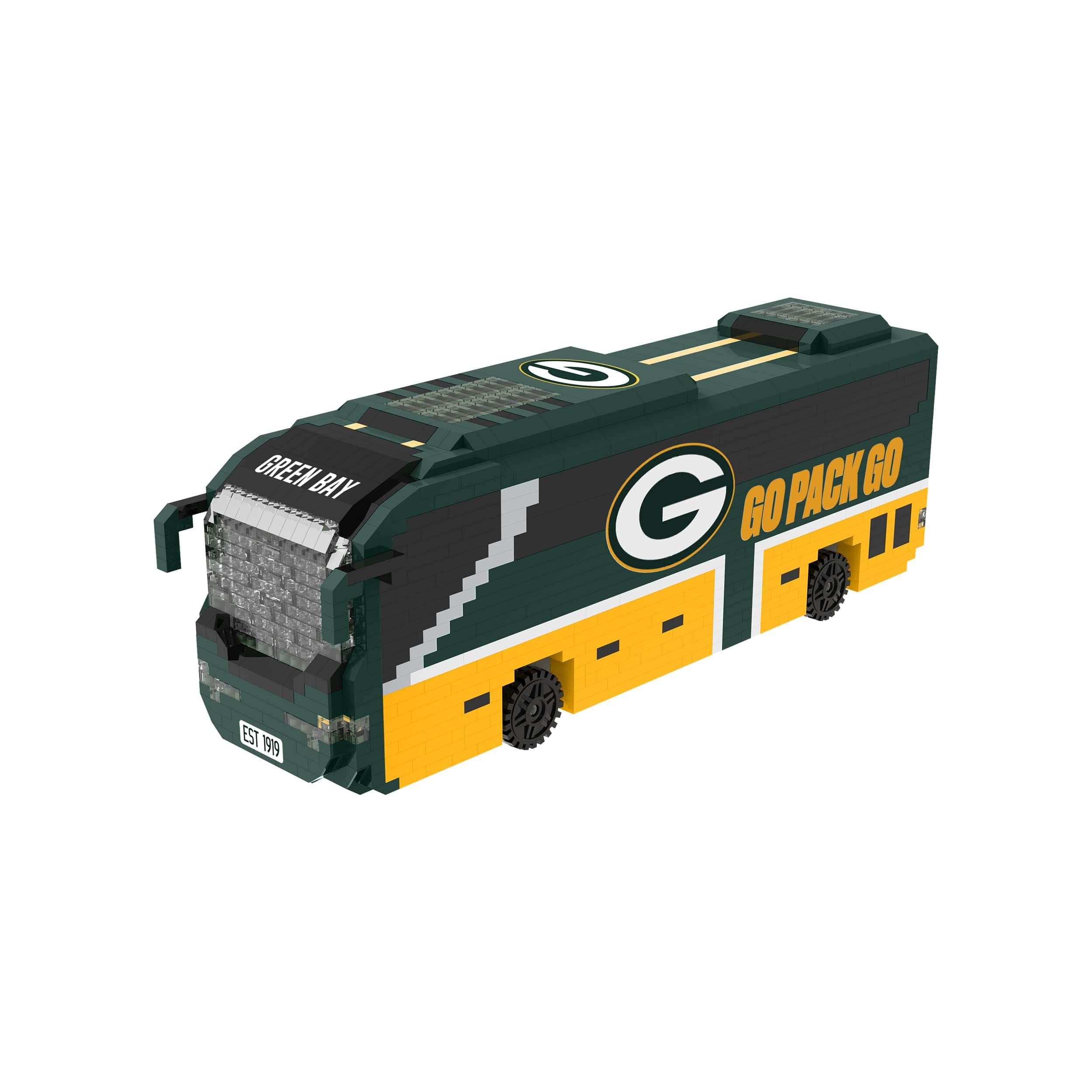 Green Bay Packers NFL BRXLZ Bus