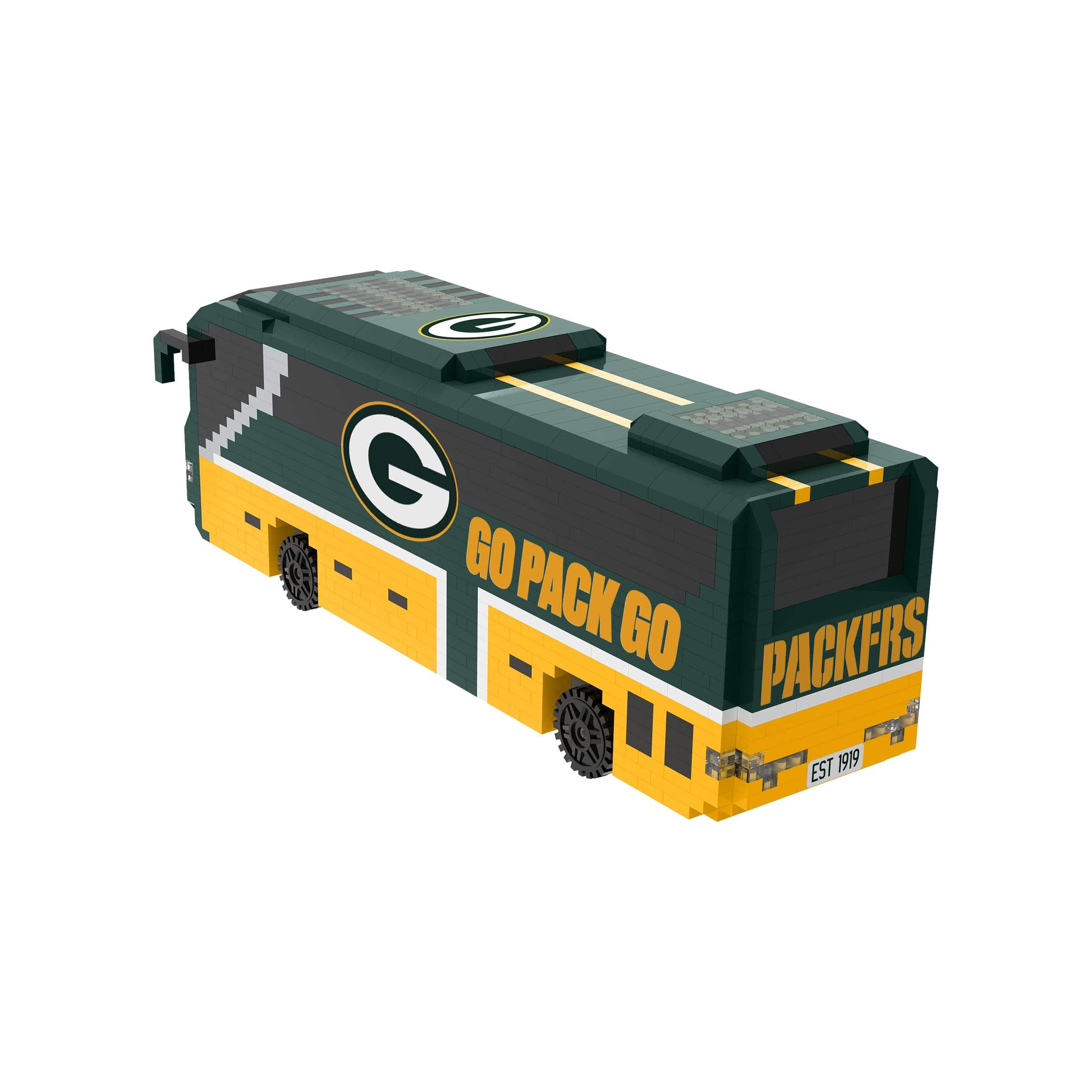Green Bay Packers NFL BRXLZ Bus - Image 3