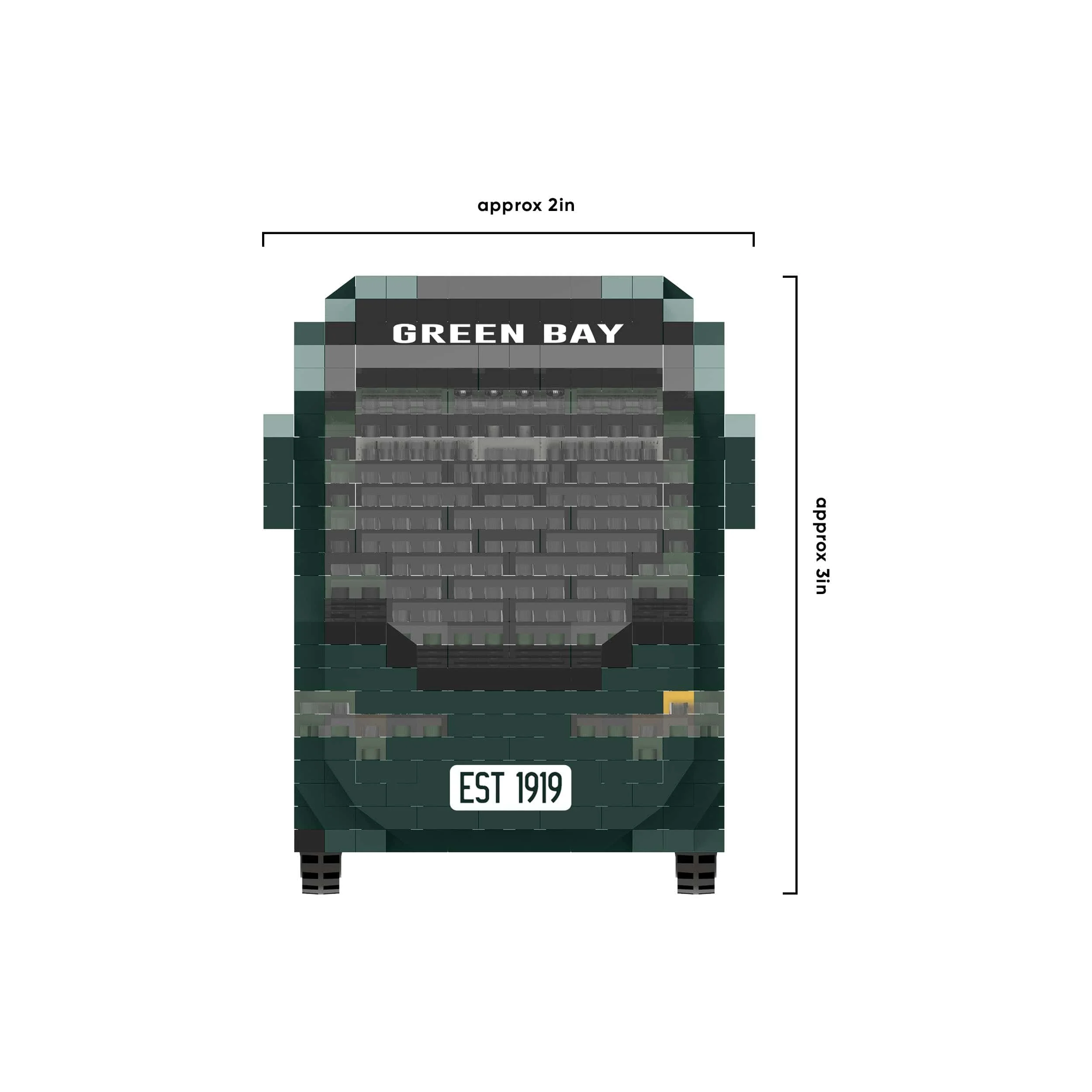 Green Bay Packers NFL BRXLZ Bus - Image 5