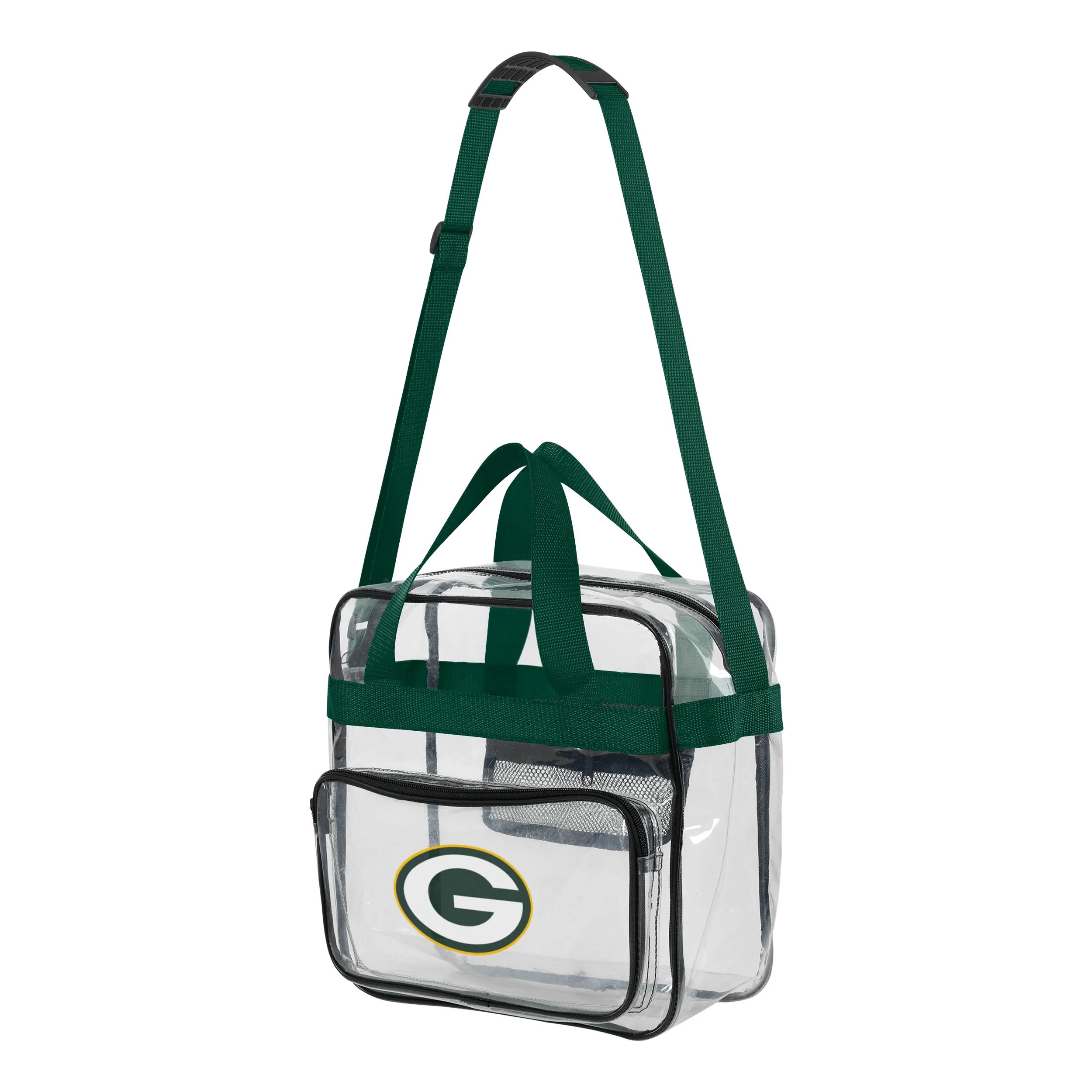 Green Bay Packers NFL Clear High End Messenger Bag - Image 2