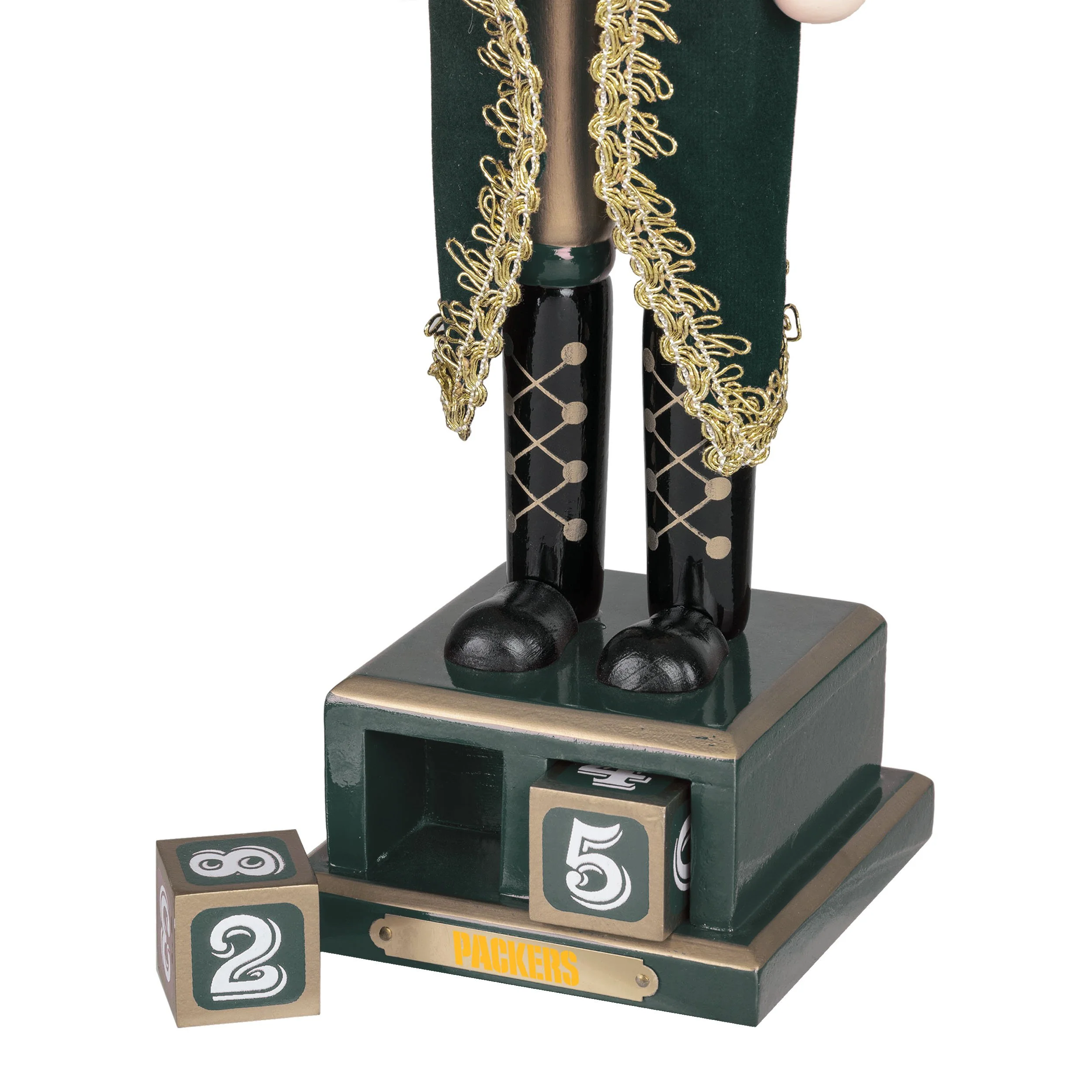 Green Bay Packers NFL Countdown Nutcracker - Image 4