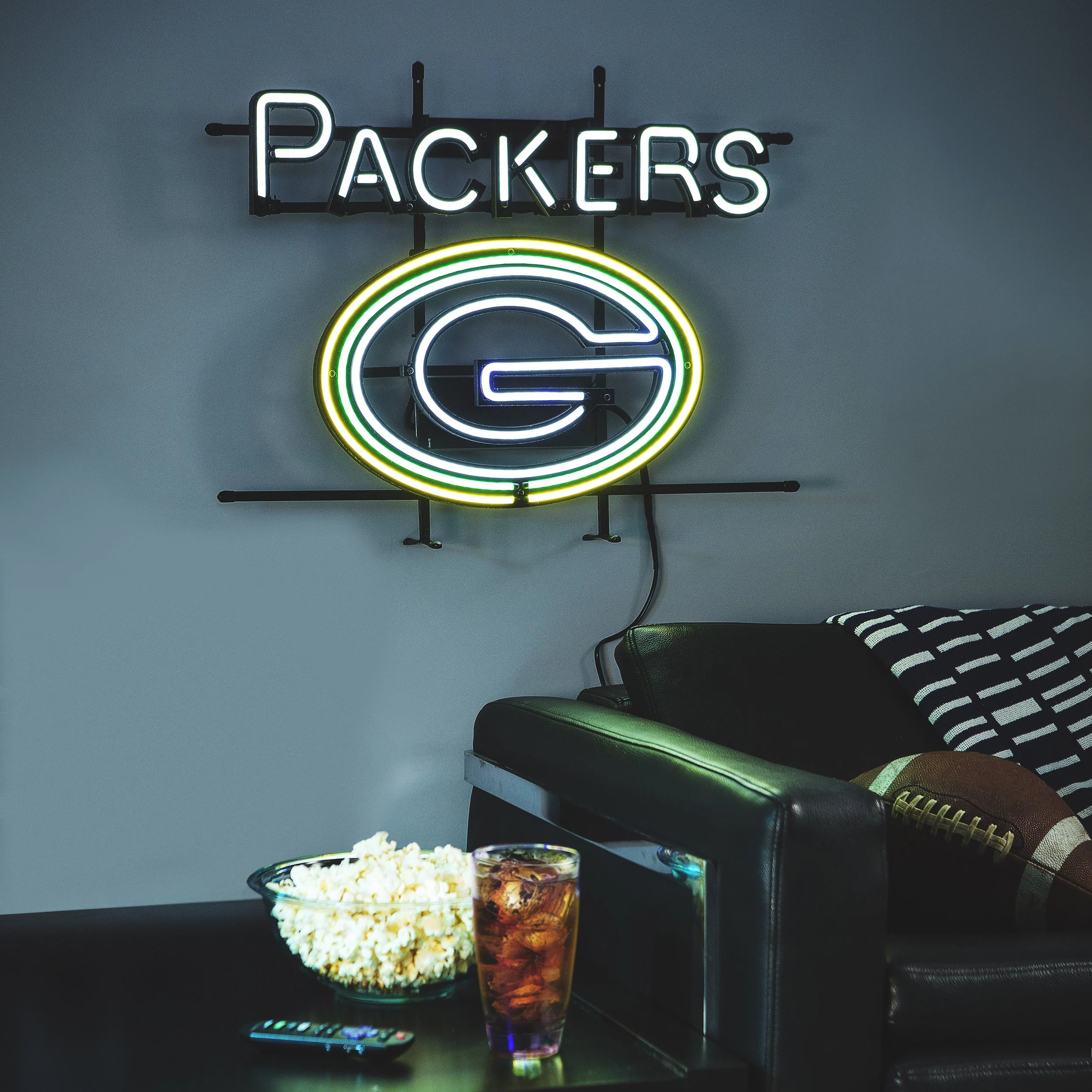 Green Bay Packers NFL Fancave LED Sign - Image 2